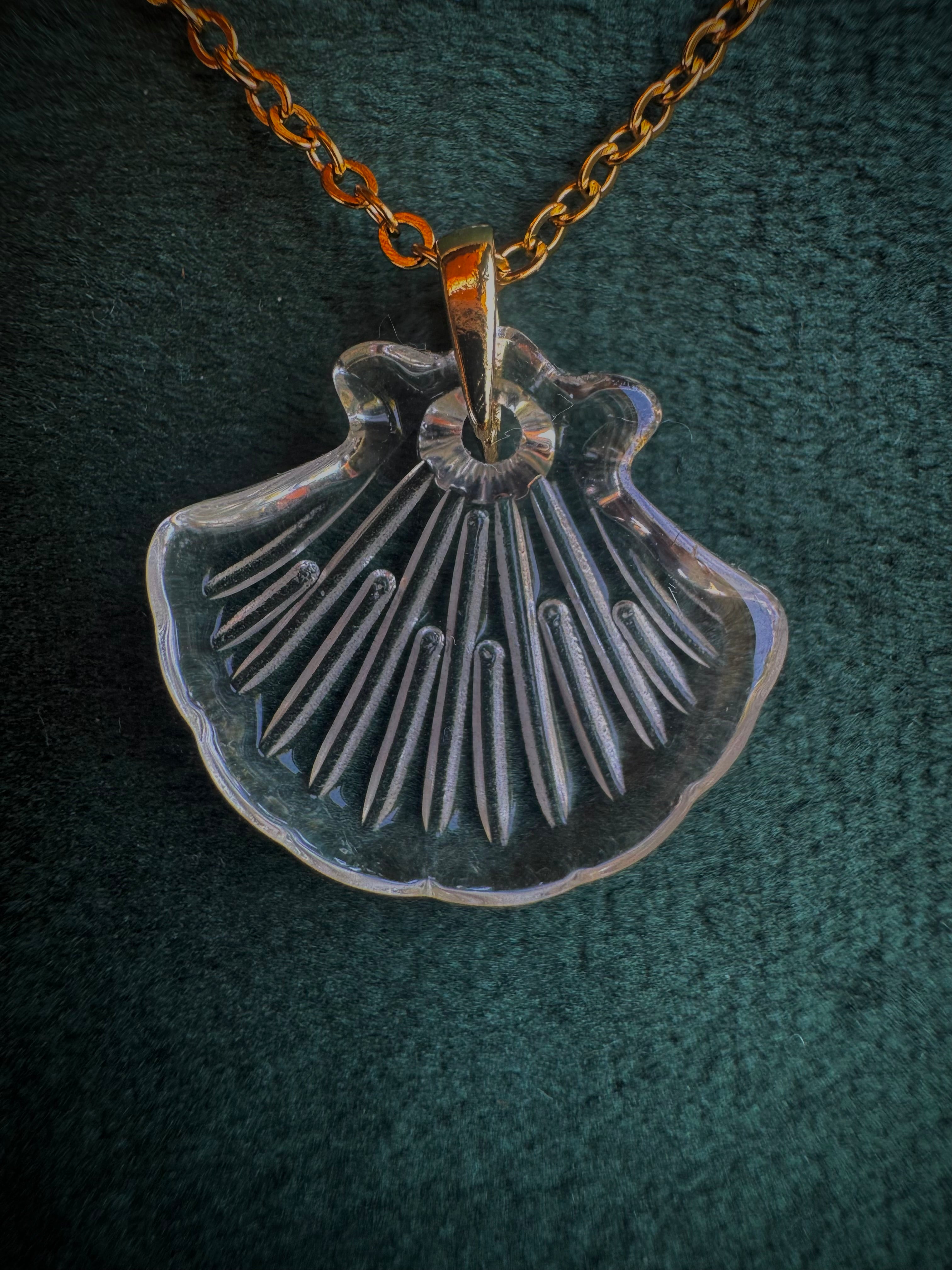 Clear Shell Charm