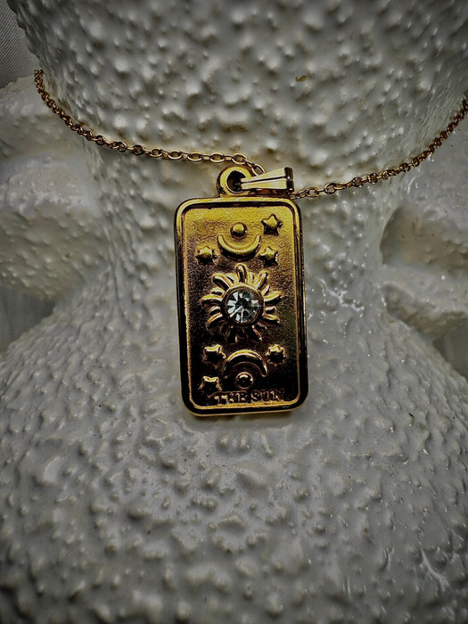 The Sun Tarot Pendant