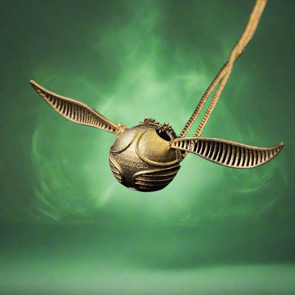 Harry Potter Golden Snitch Charm Necklace
