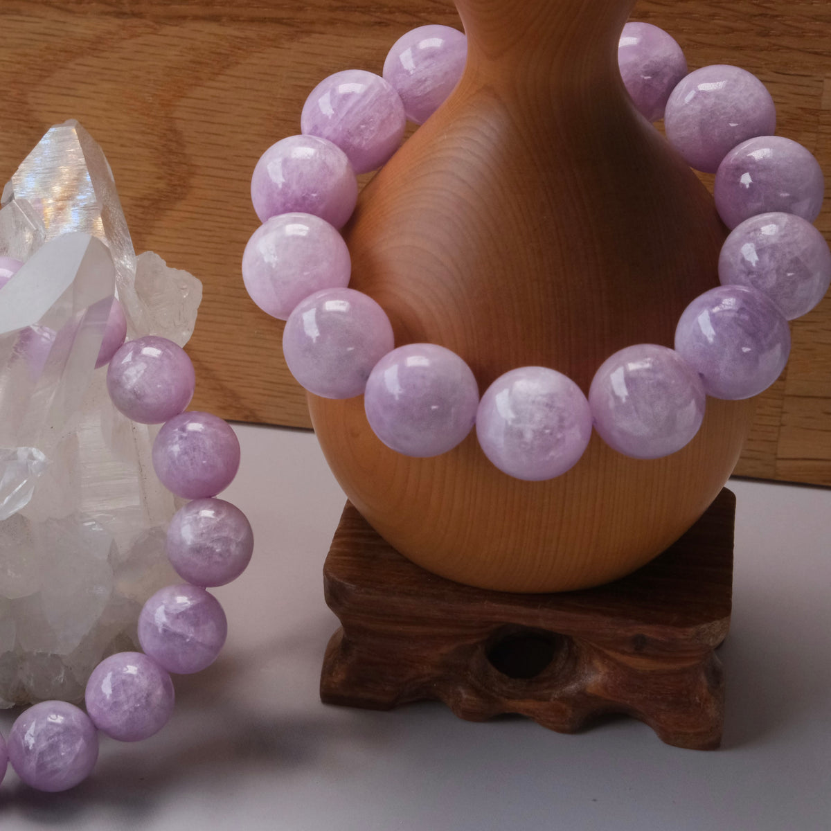 A grade kunzite bracelet