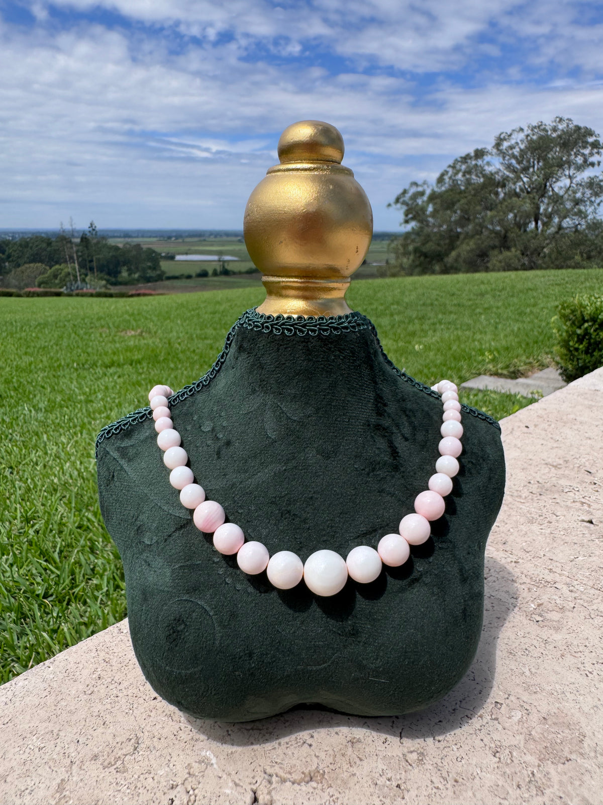 Pink Conch Shell Necklace