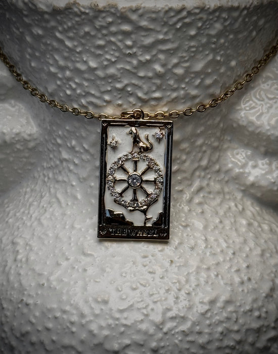 The Wheel Tarot Necklace