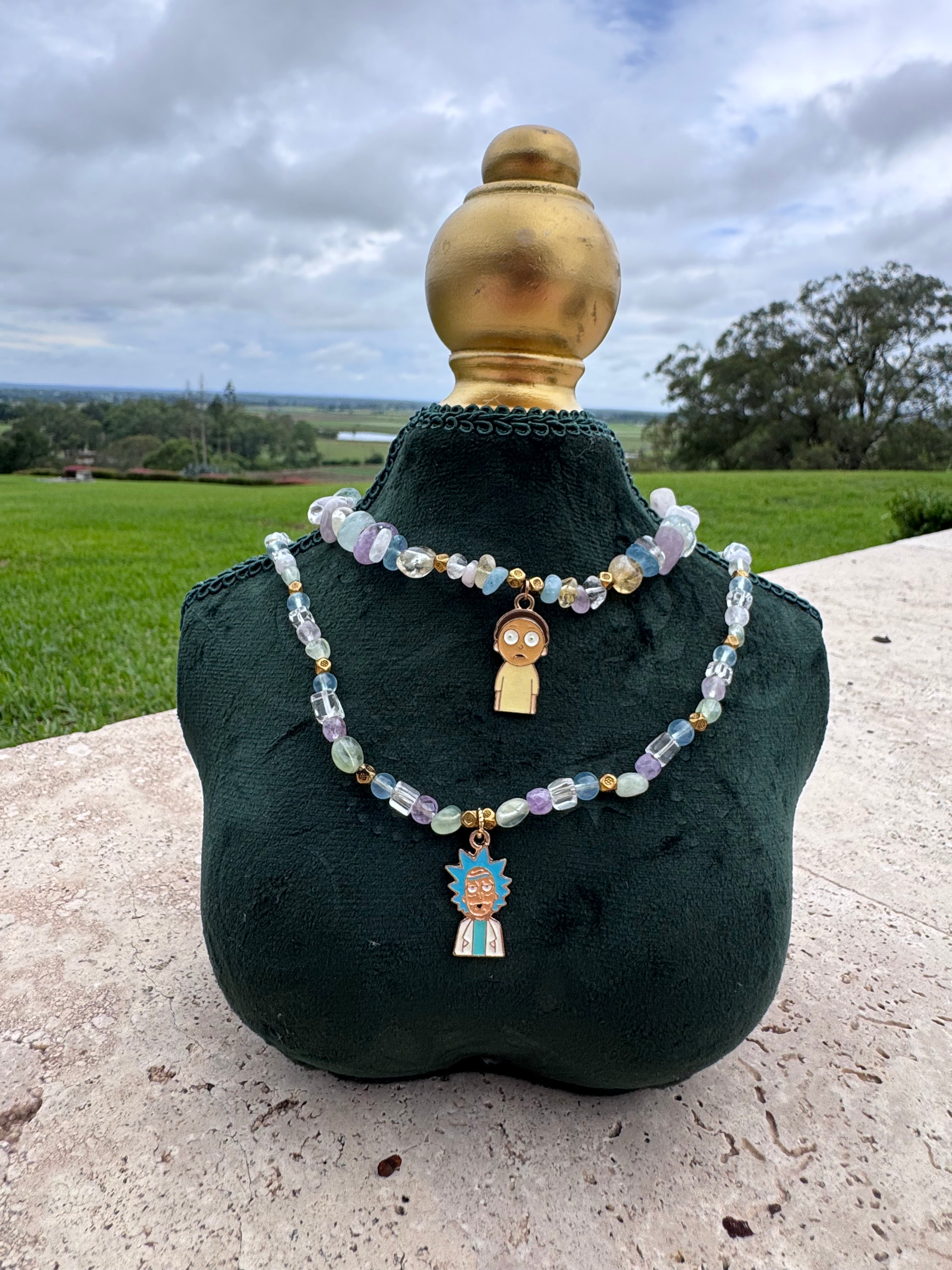 Rick & Morty BFF Necklaces