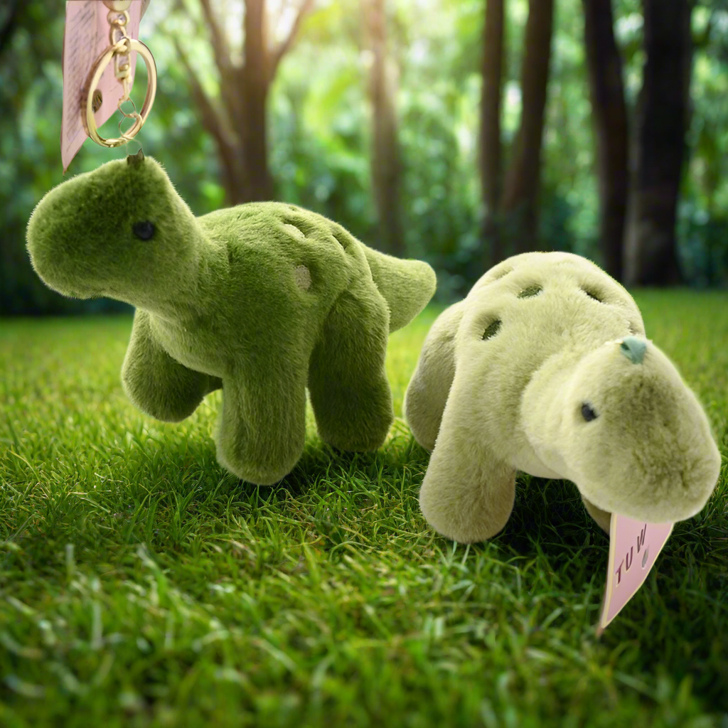 Dinosaur Plush Keyring