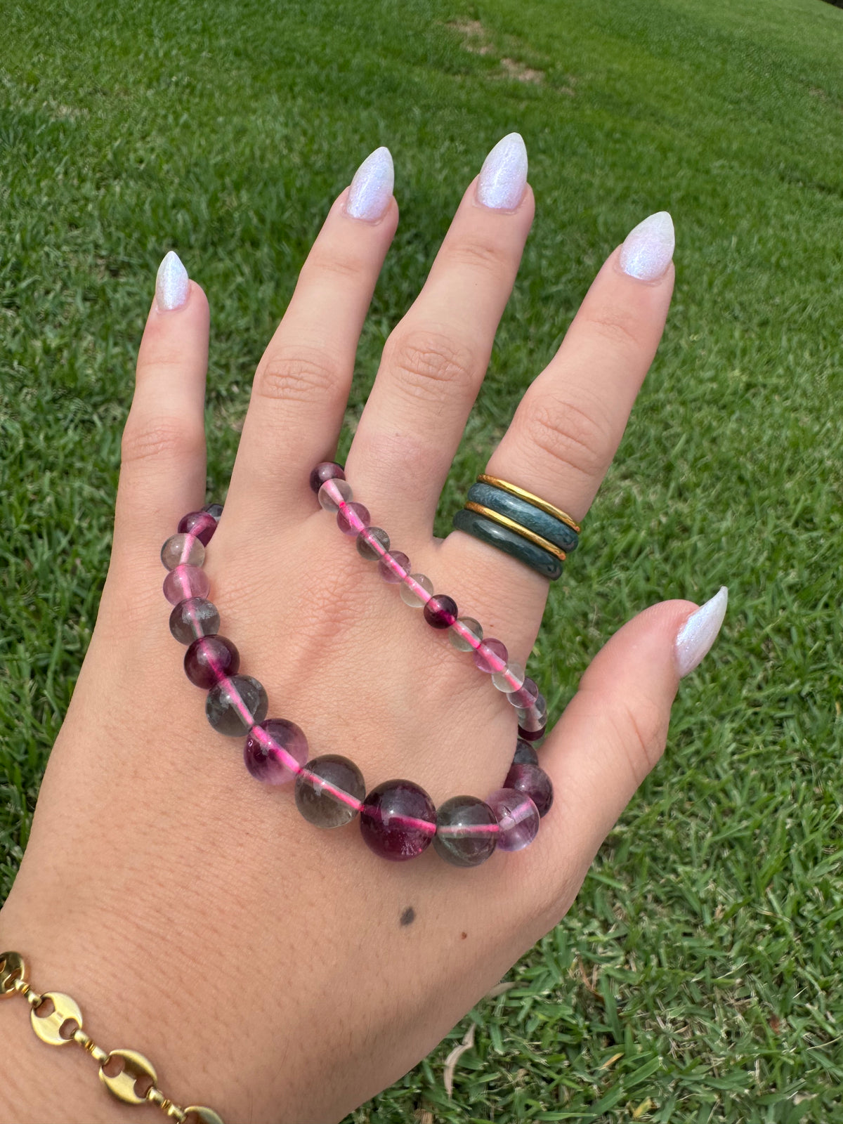 Flourite A Grade Necklace