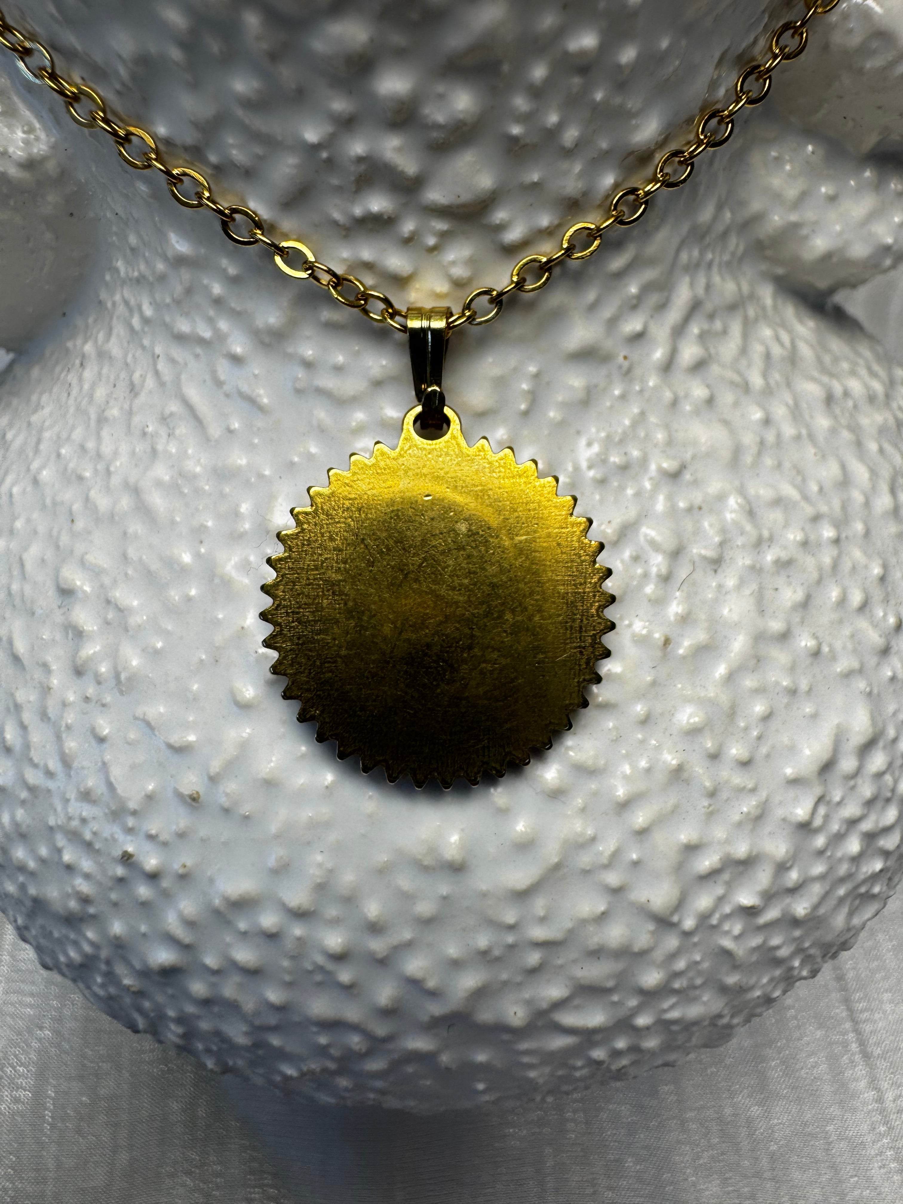 Gold or Silver Moon Pendant