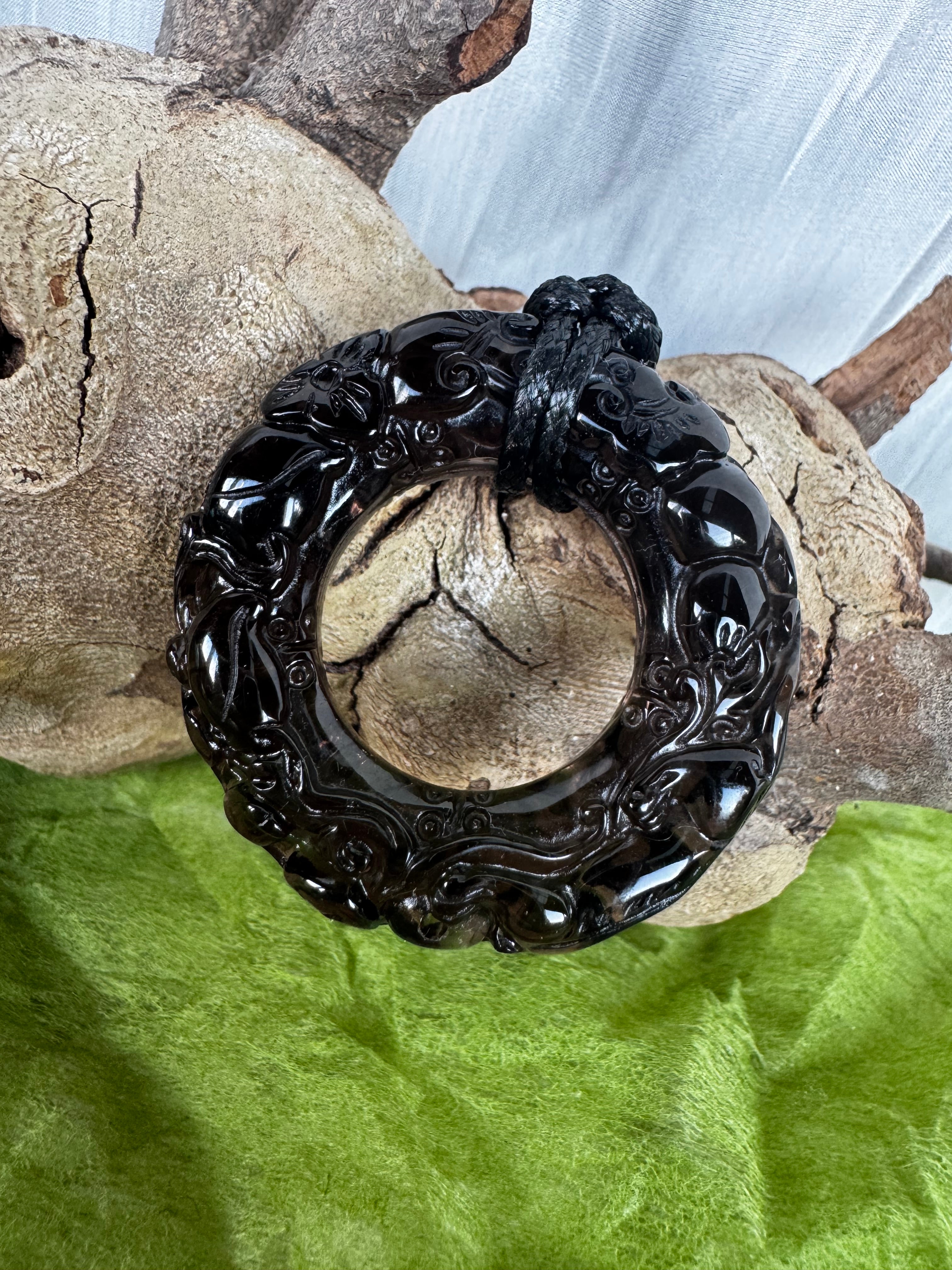 Obsidian Lotus Doughnut
