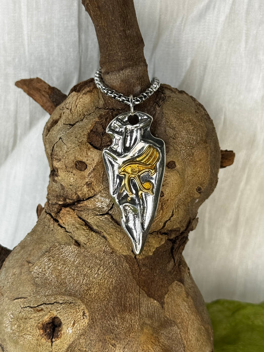 Eye Of Horus Stainless Steel Pendant