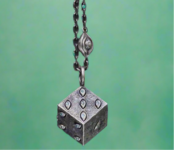 Jiu Jitsu Kaizen Dice Pendant