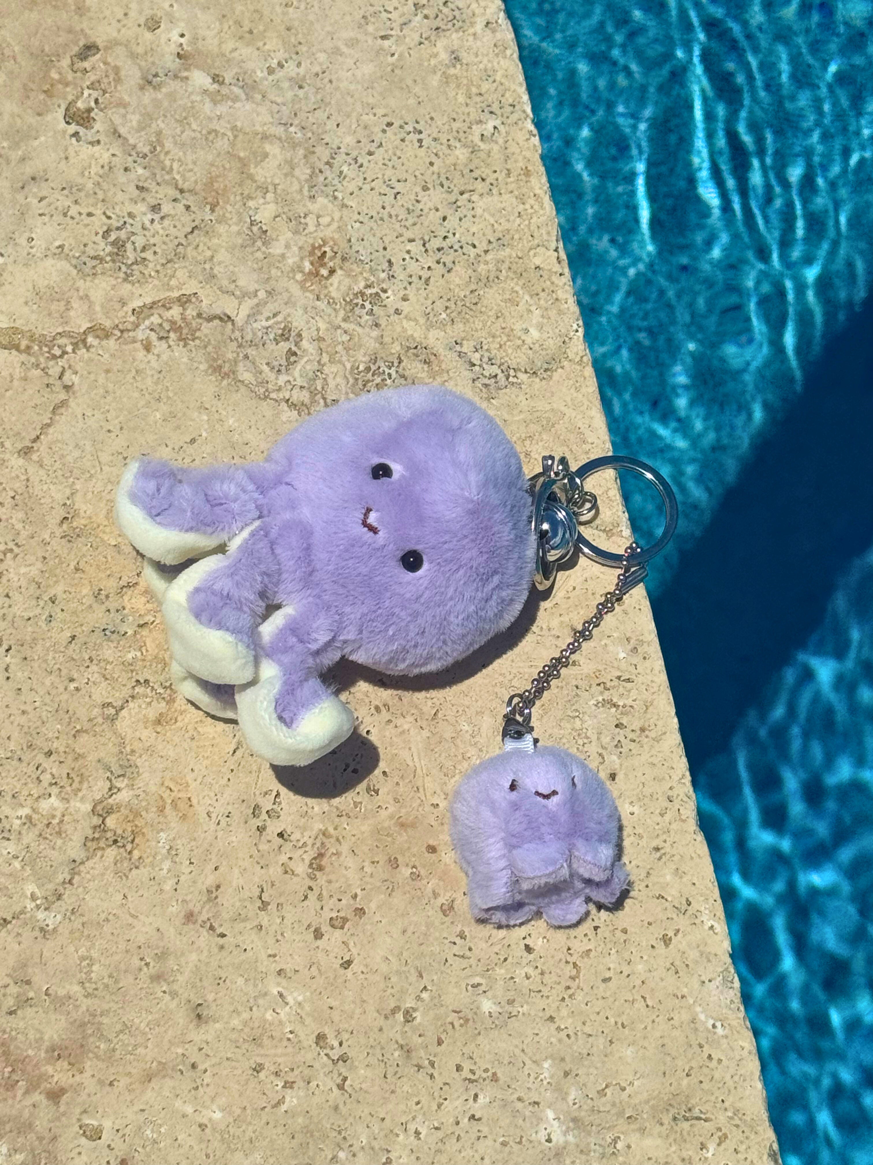 Octopus & Baby Keychain