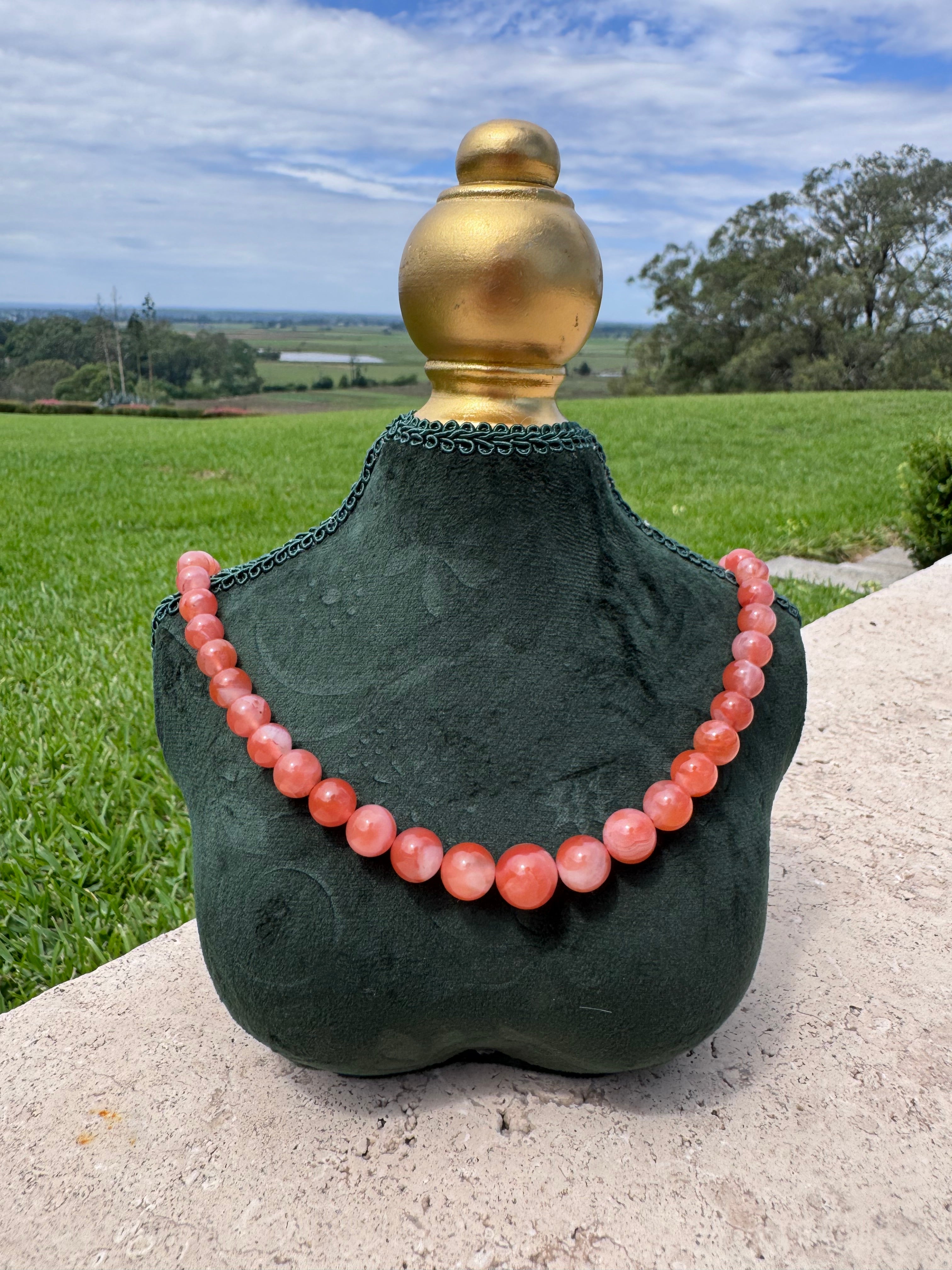 The Sichuan Yanyuan Red Agate Necklace
