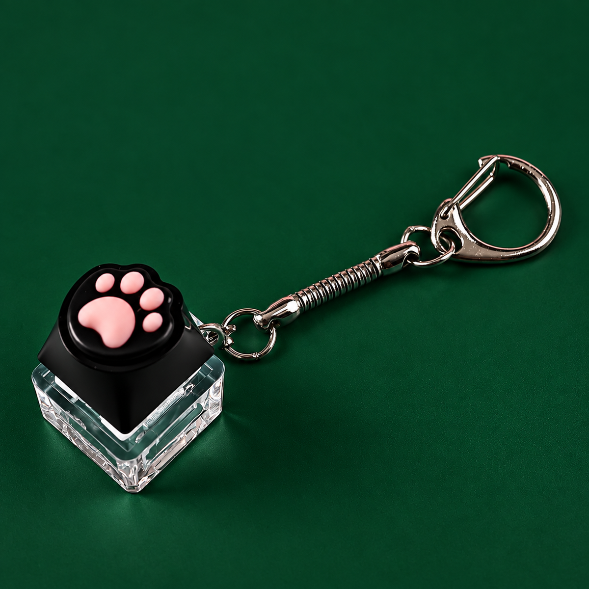 Cat Paw Clicker Keychain โ Cute Sensory Fidget Accessory ๐พ