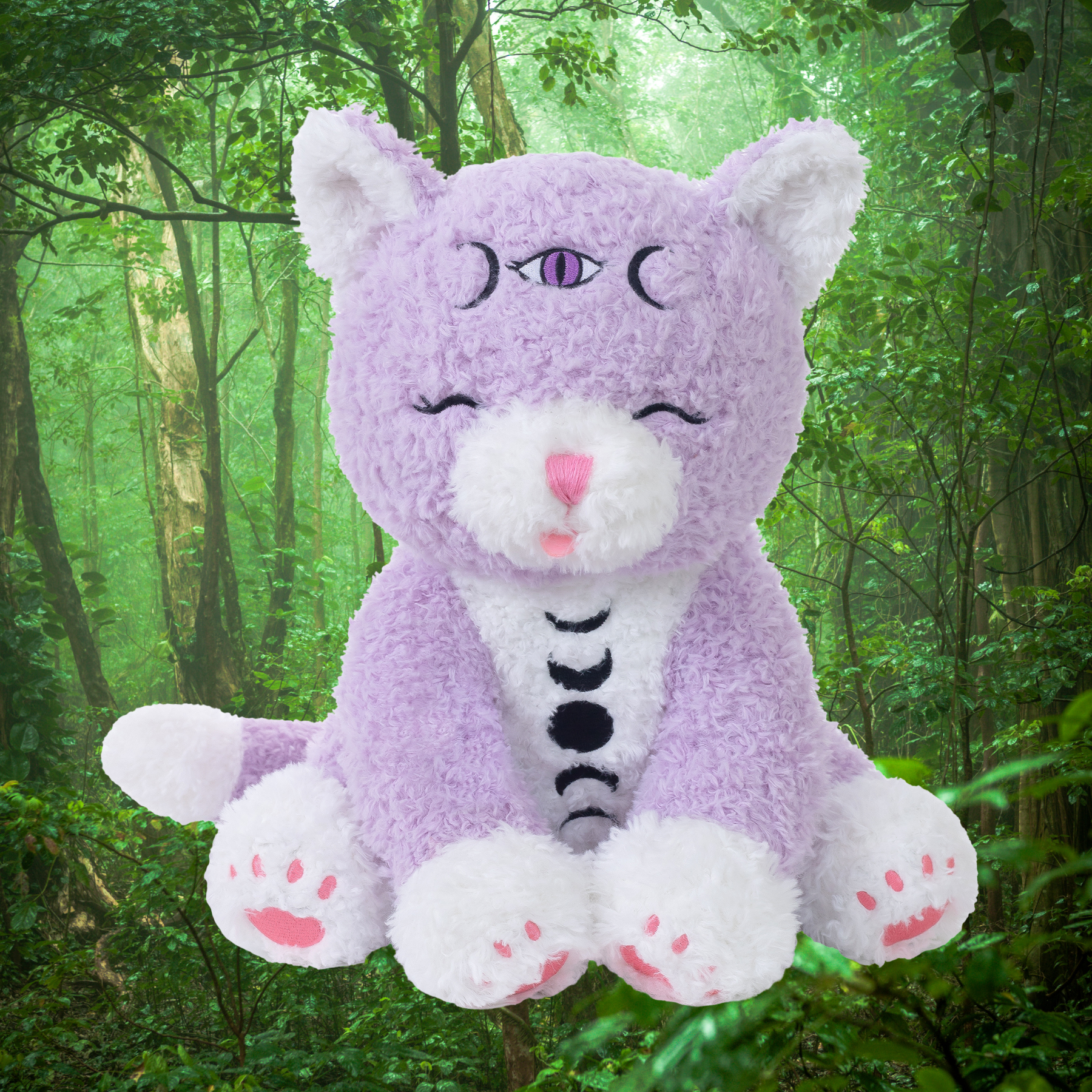 Kamari and Astraea Cat - emotional support Plushies