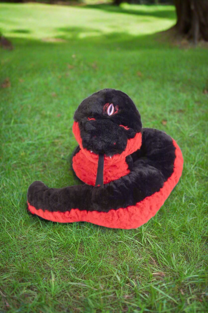 Kundalini Weighted Snake Plushie + Tiger Eyes Bracelet