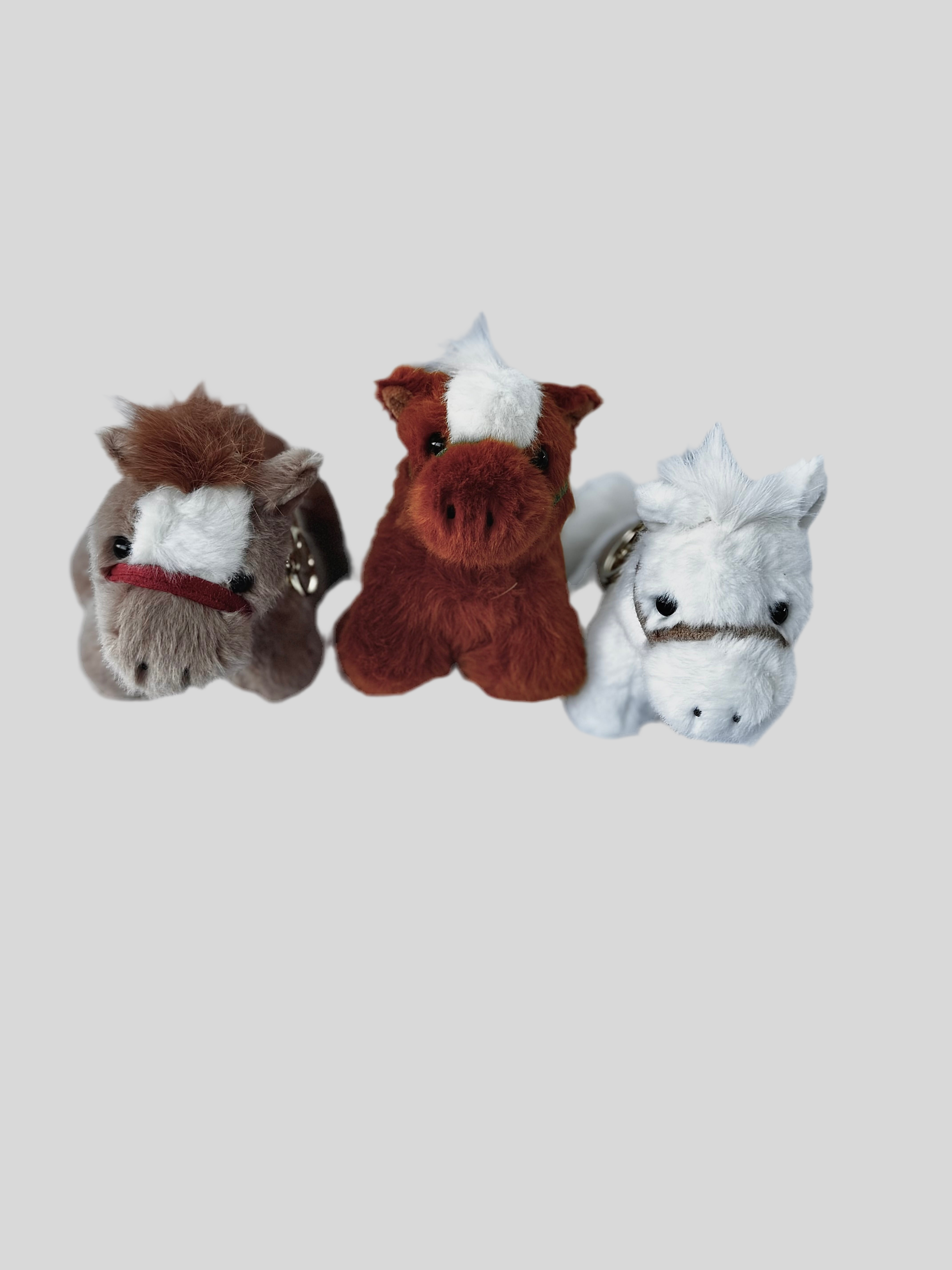 Horse Saddle Plush Keyring