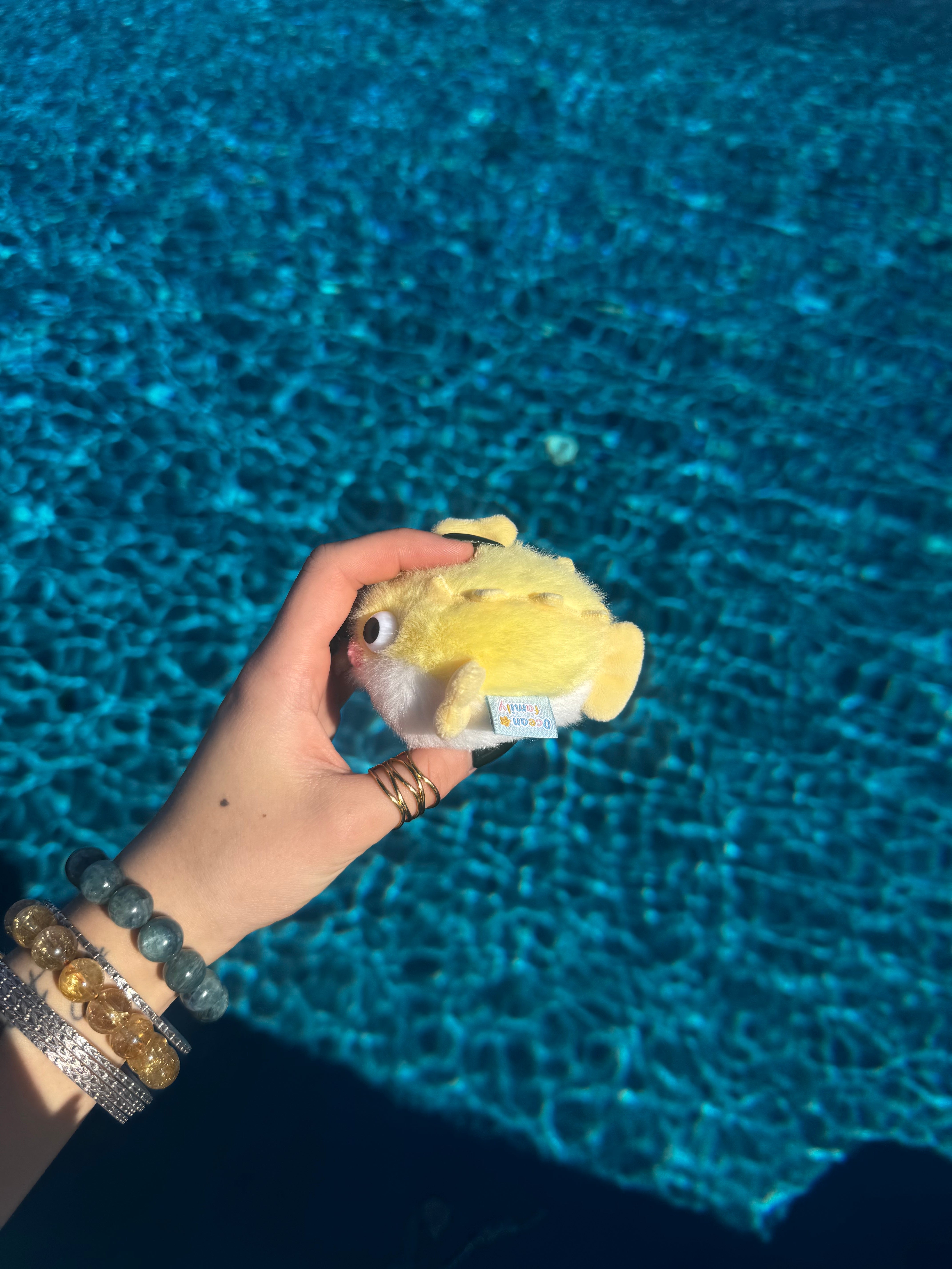 Puffer Fish Keychain