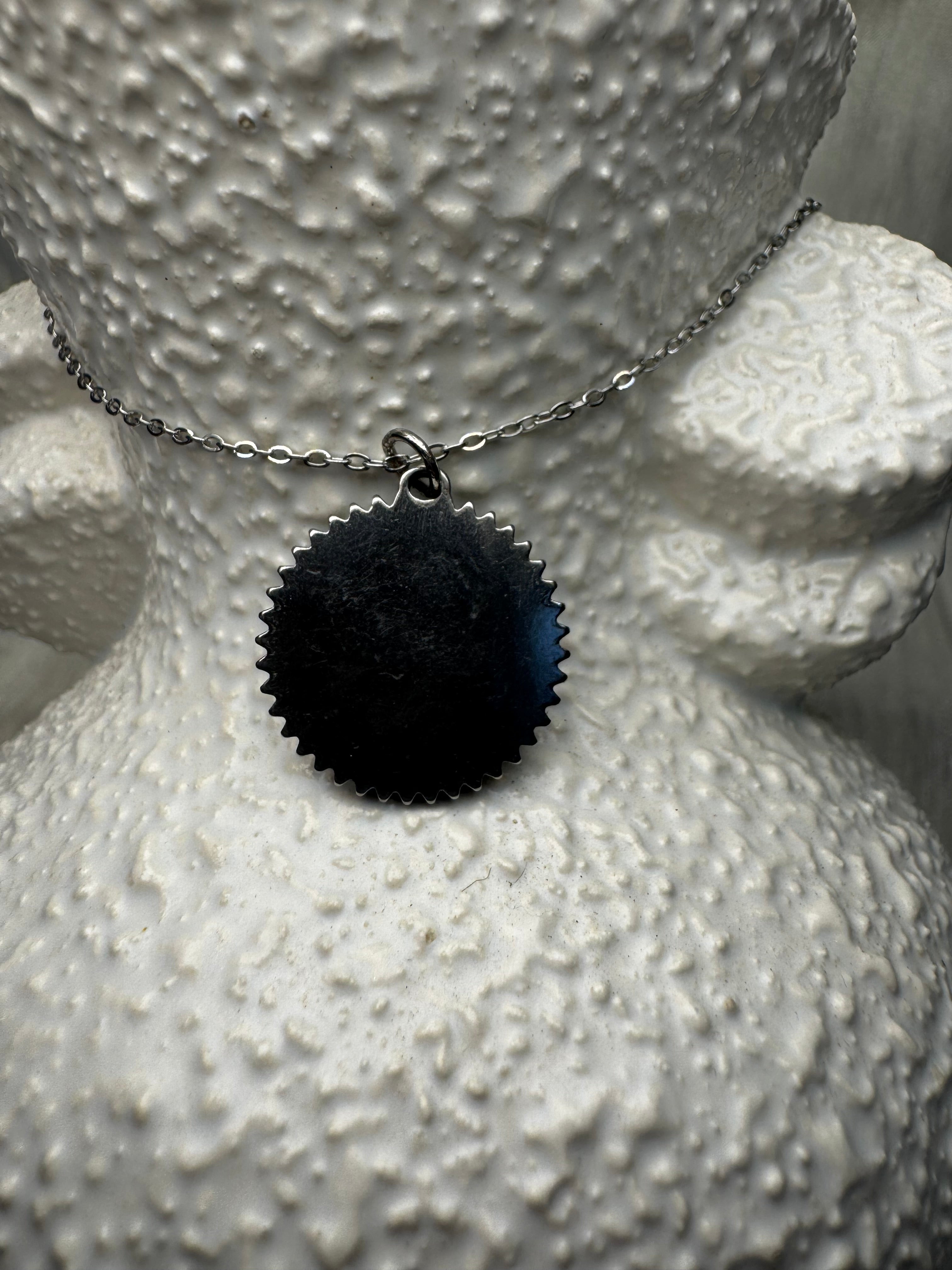 Gold or Silver Moon Pendant