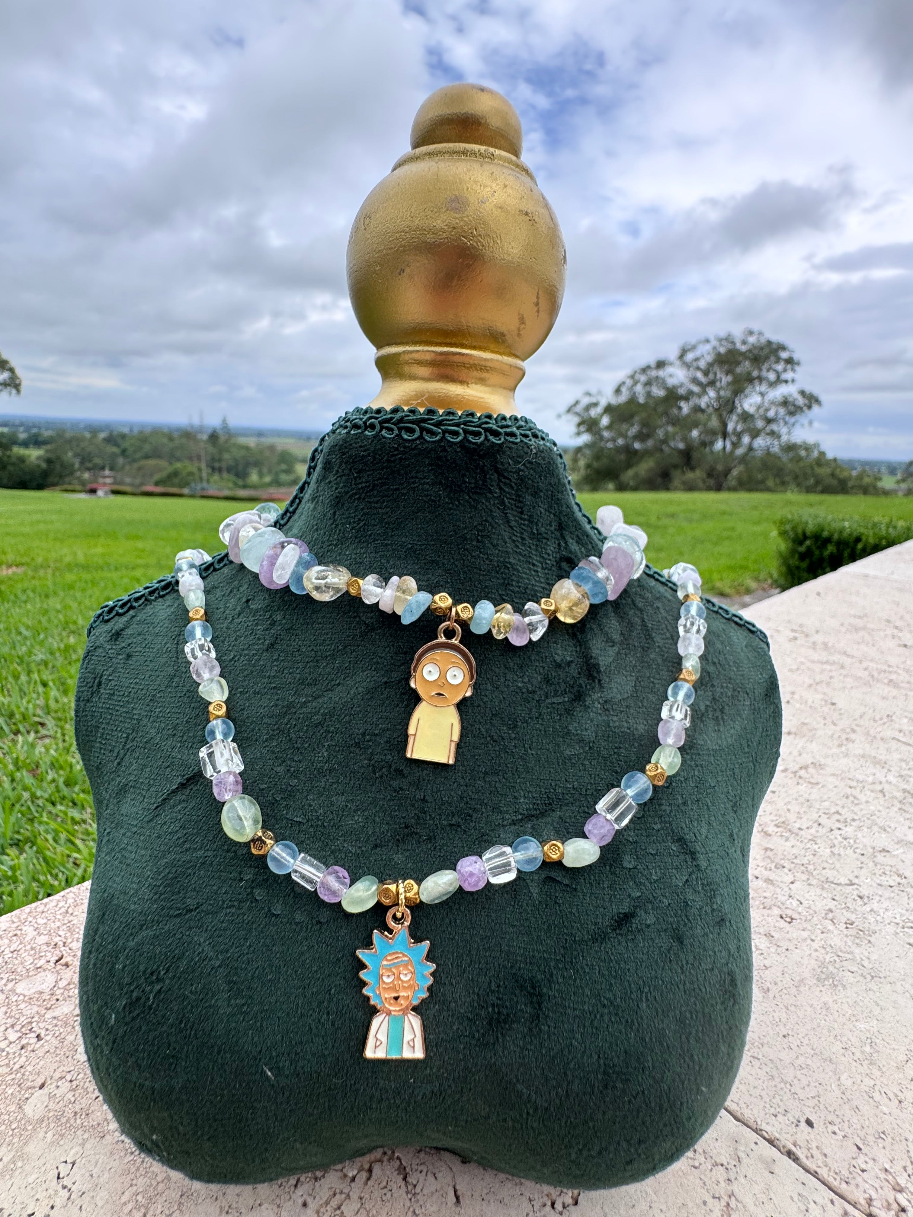 Rick & Morty BFF Necklaces