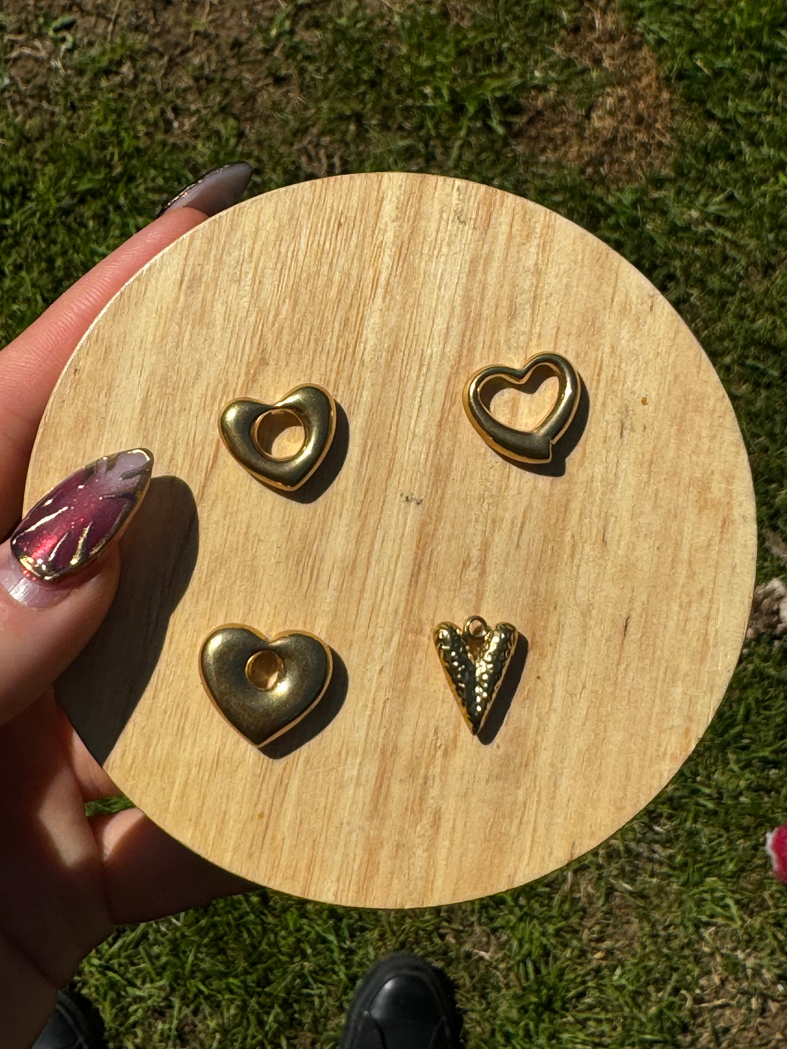 Gold Love Heart pendant