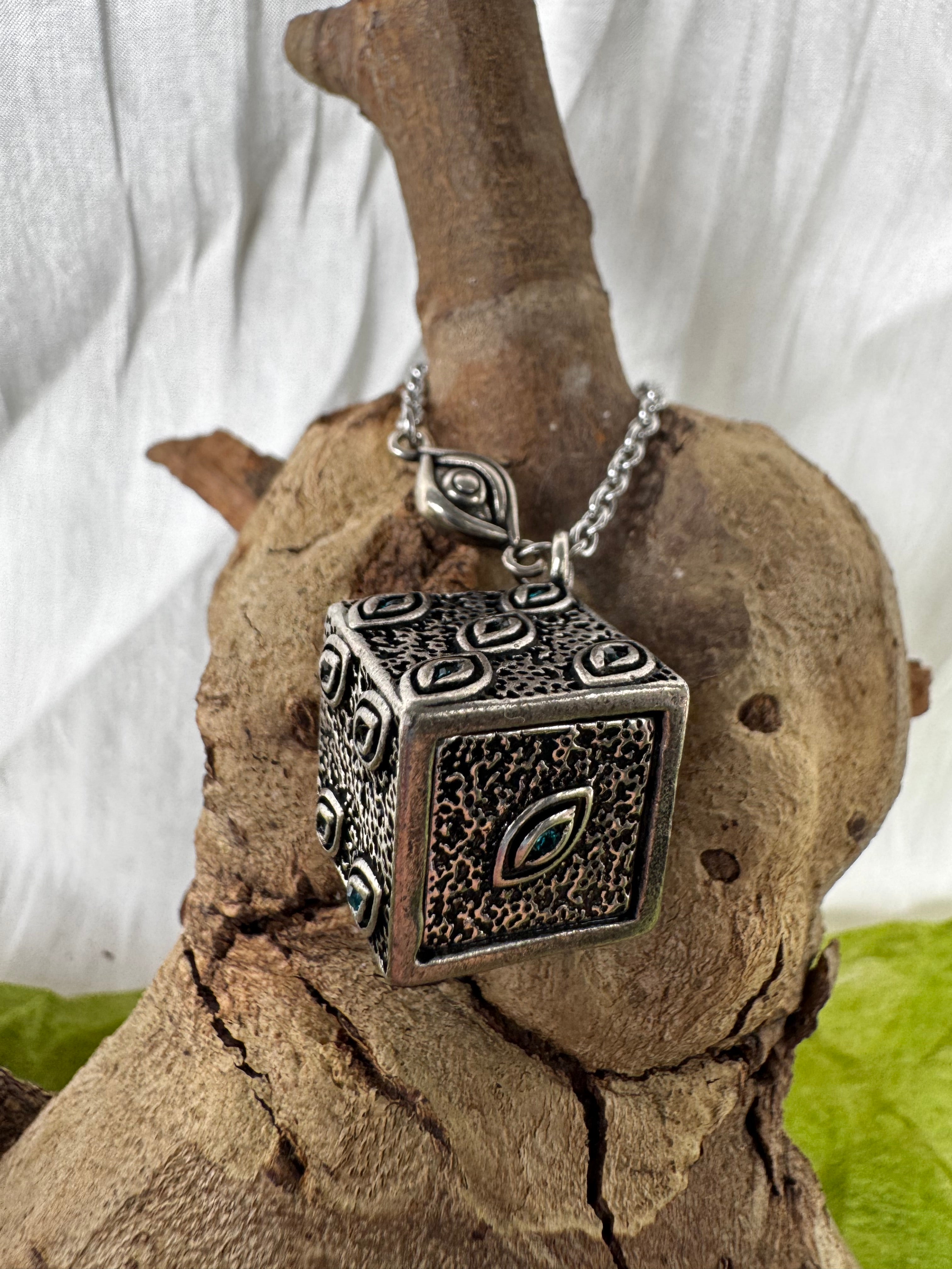 Jiu Jitsu Kaizen Dice Pendant