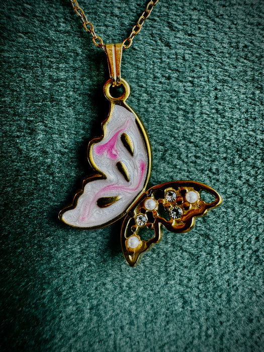 Enamel pastel Butterflies