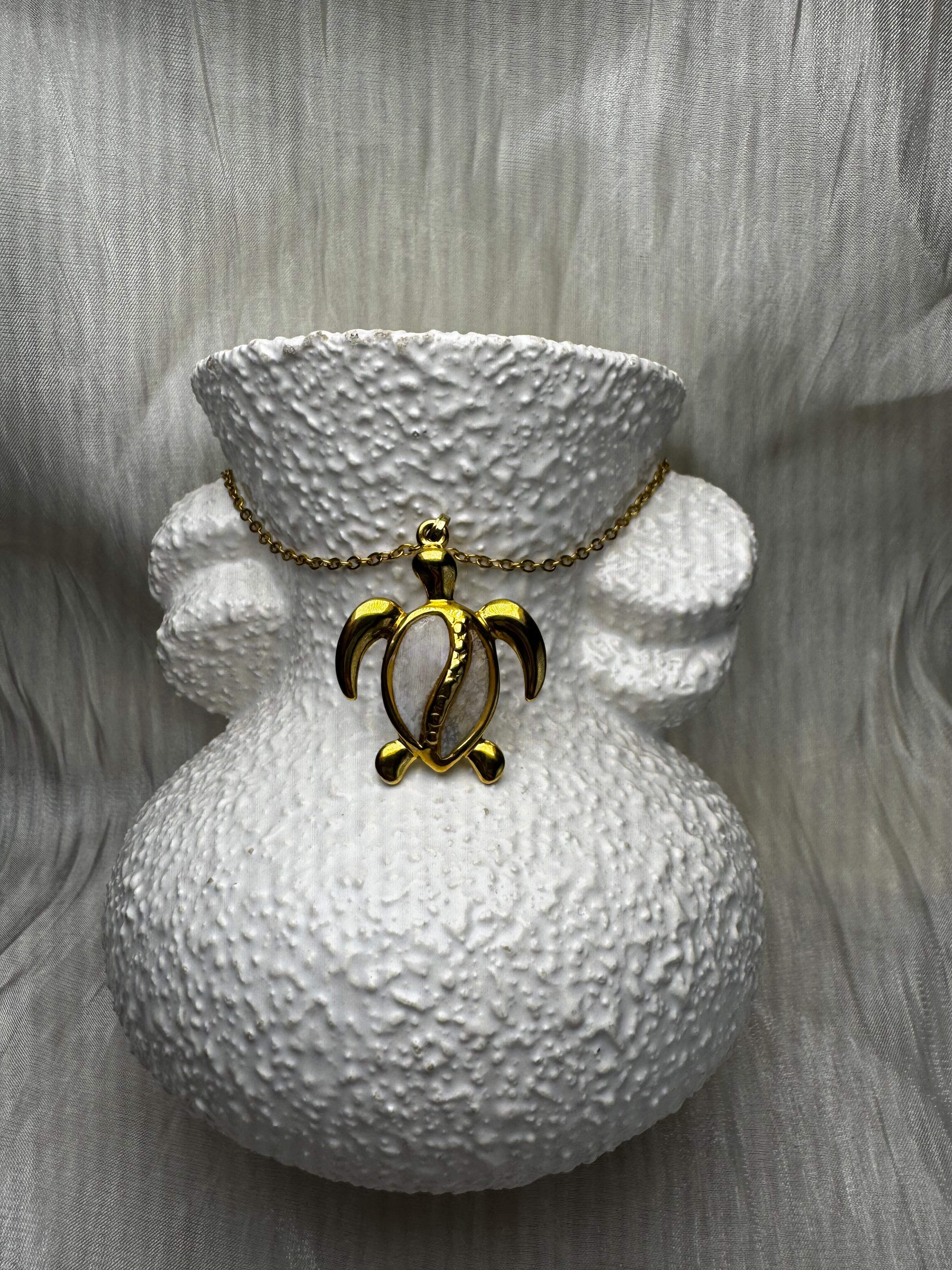 Abalone Turtle Pendants