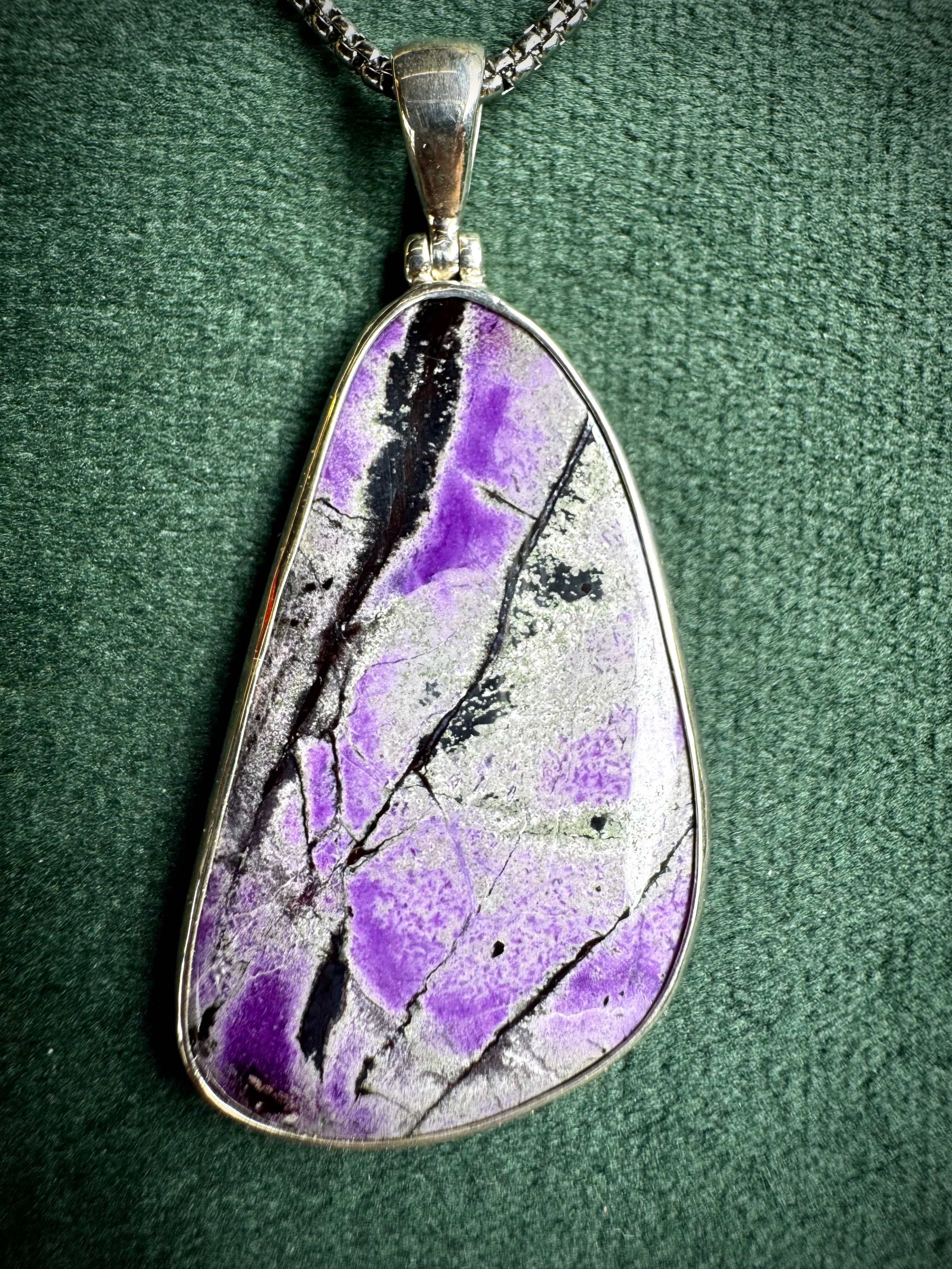 S925 Sugilite Pendant