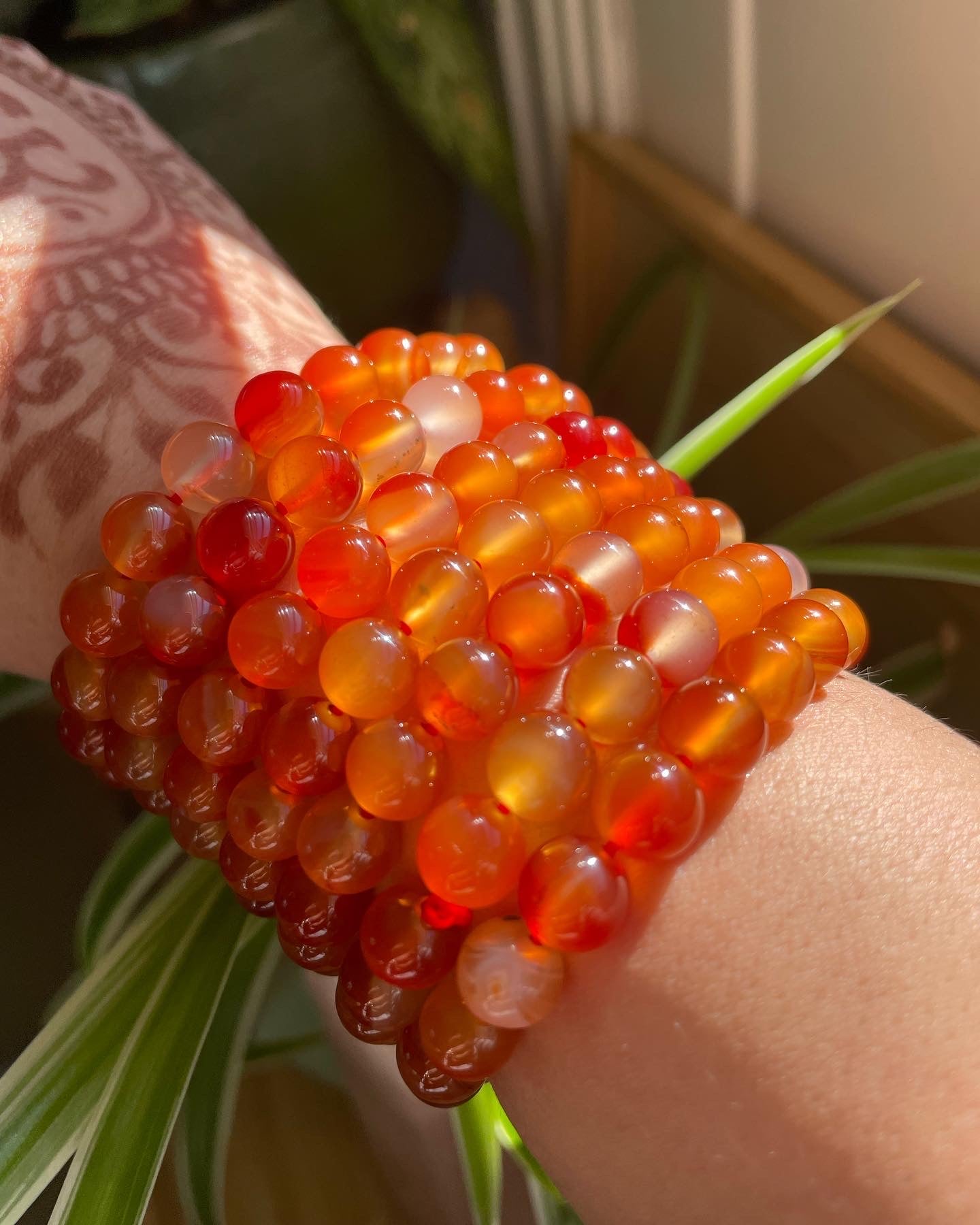 Carnelian 8mm Bracelet – Confidence • Motivation • Vitality