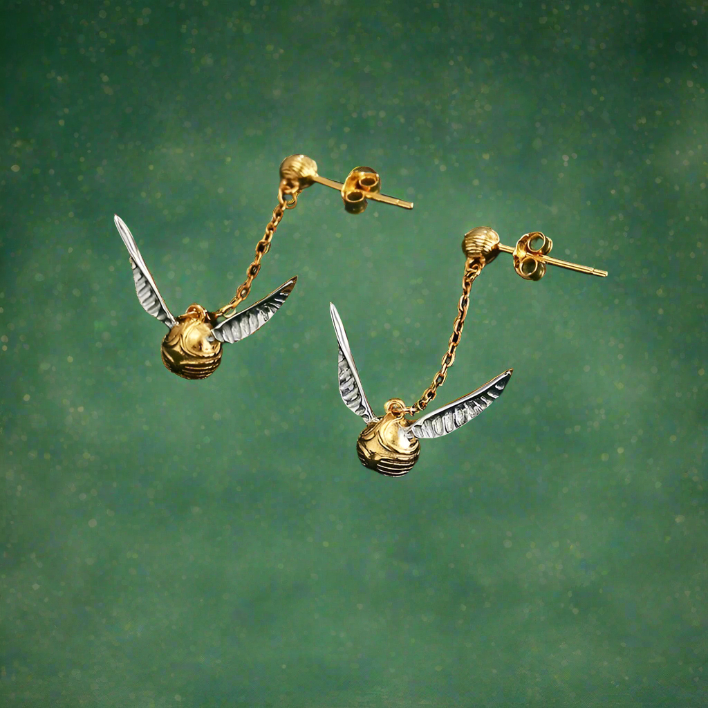 Harry Potter Gold Snitch Earring