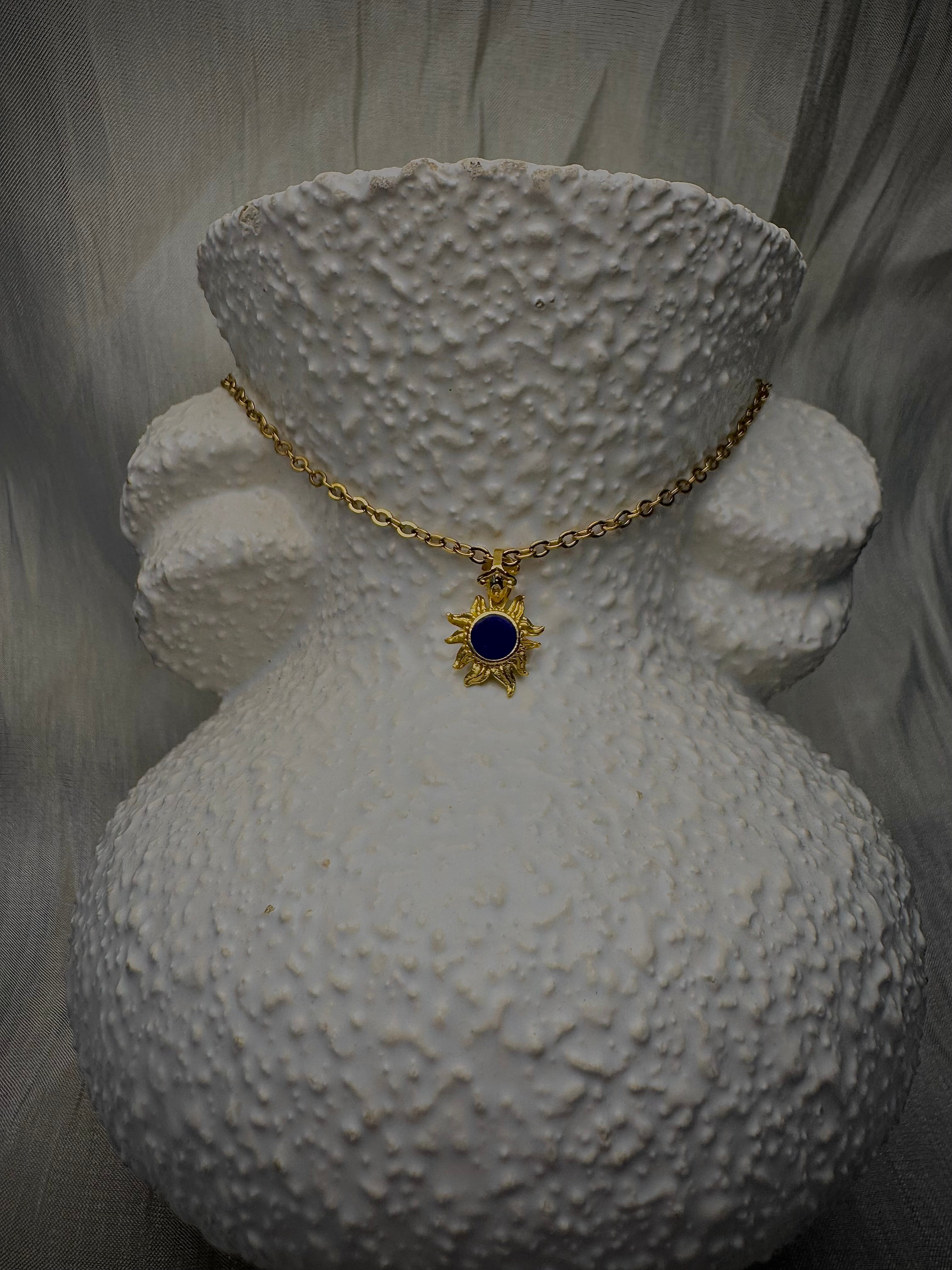 Lapis Sun pendant MINI