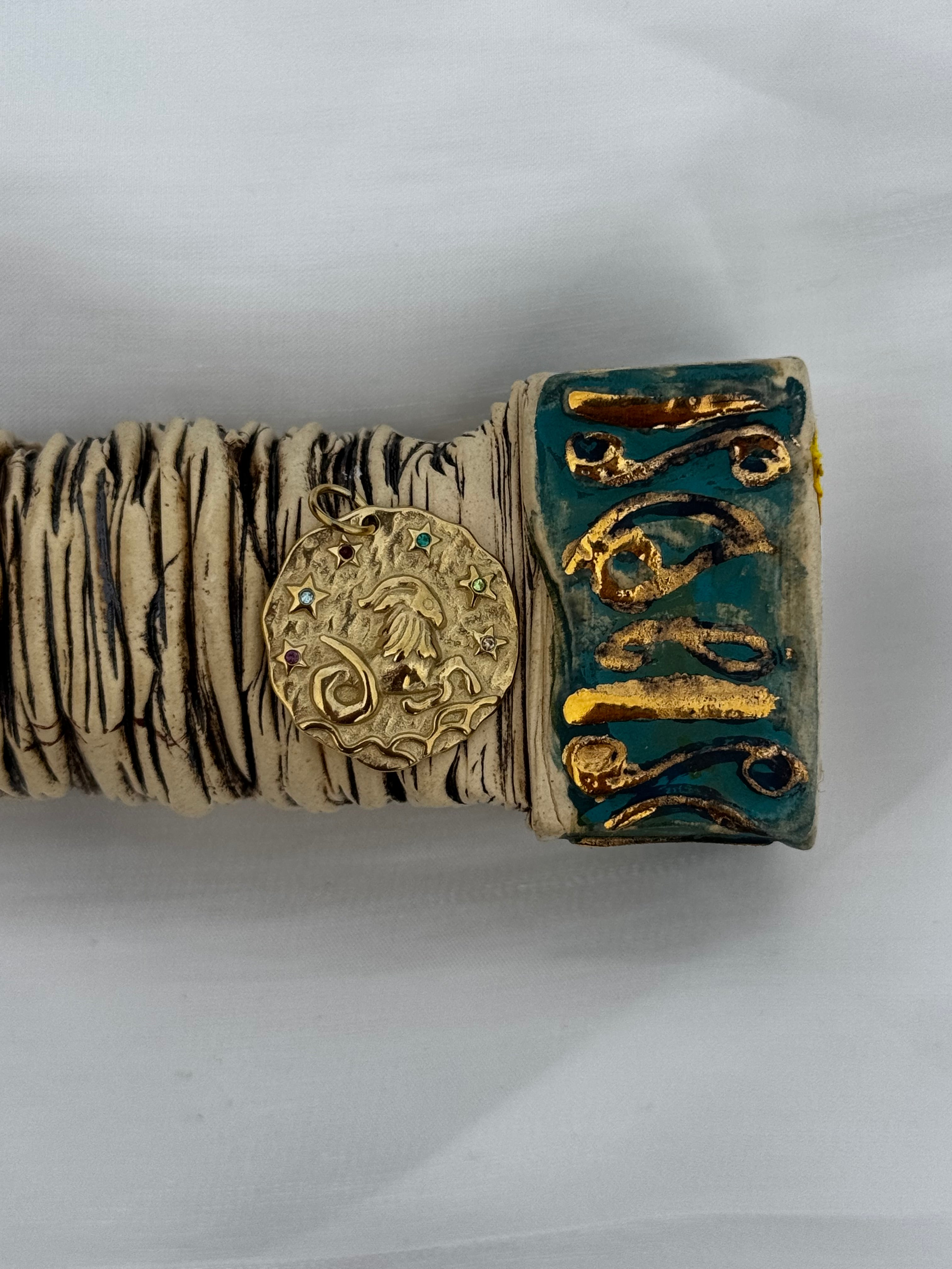 Hammered Zodiac Coin Necklaces