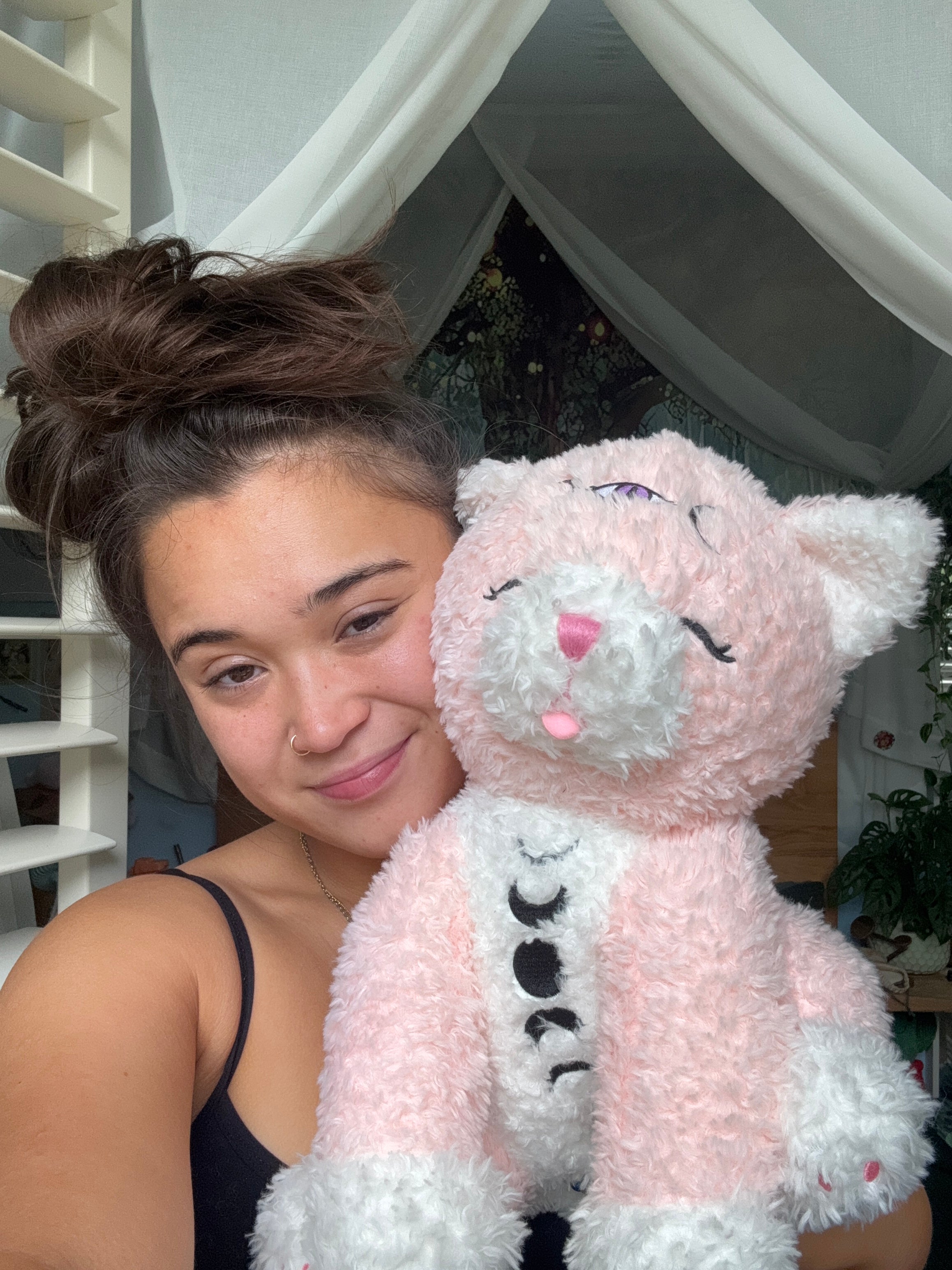 Kamari and Astraea Cat - emotional support Plushies