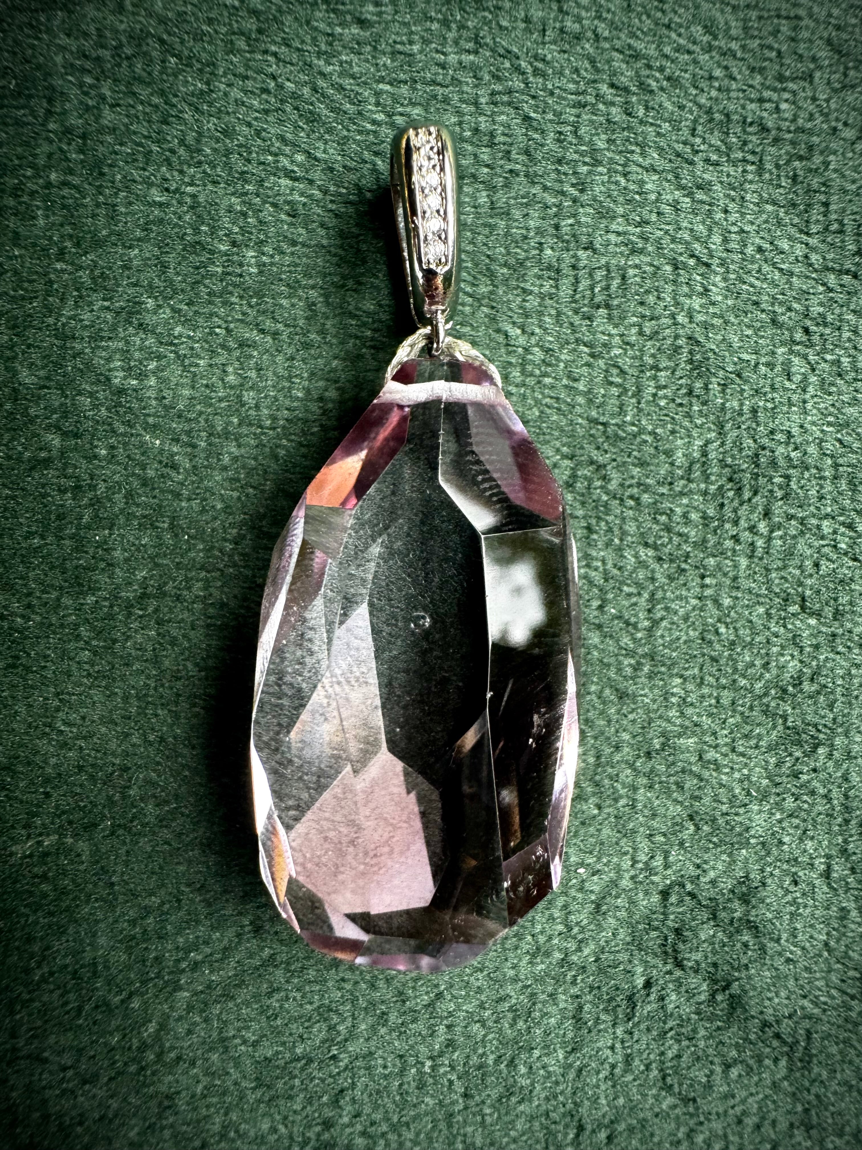 AA Grade Amethyst Pendant