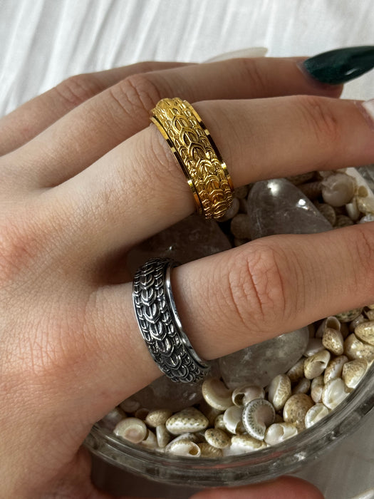 Dragon Scales Fidget Ring