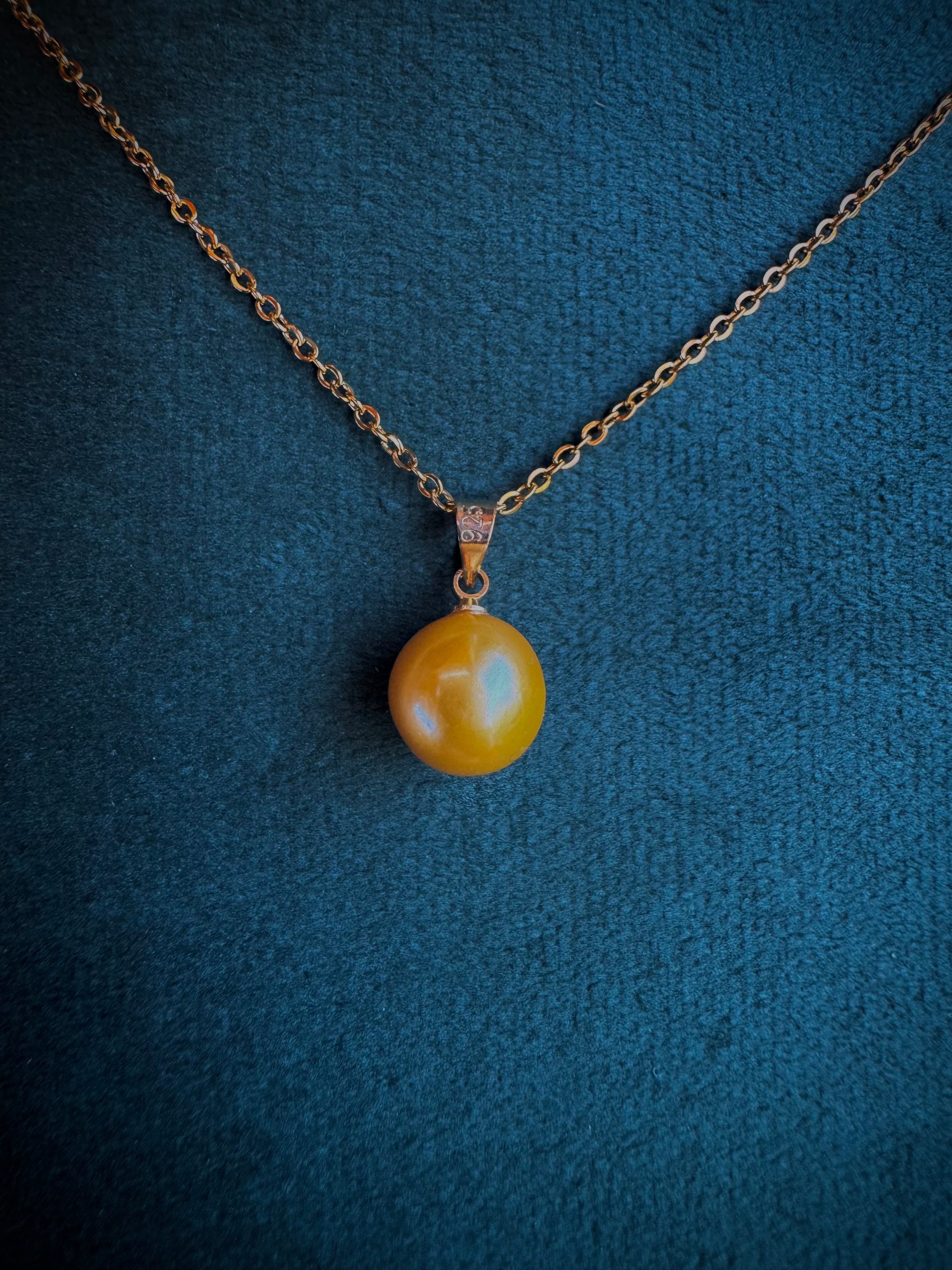 Gold Freshwater Pearl