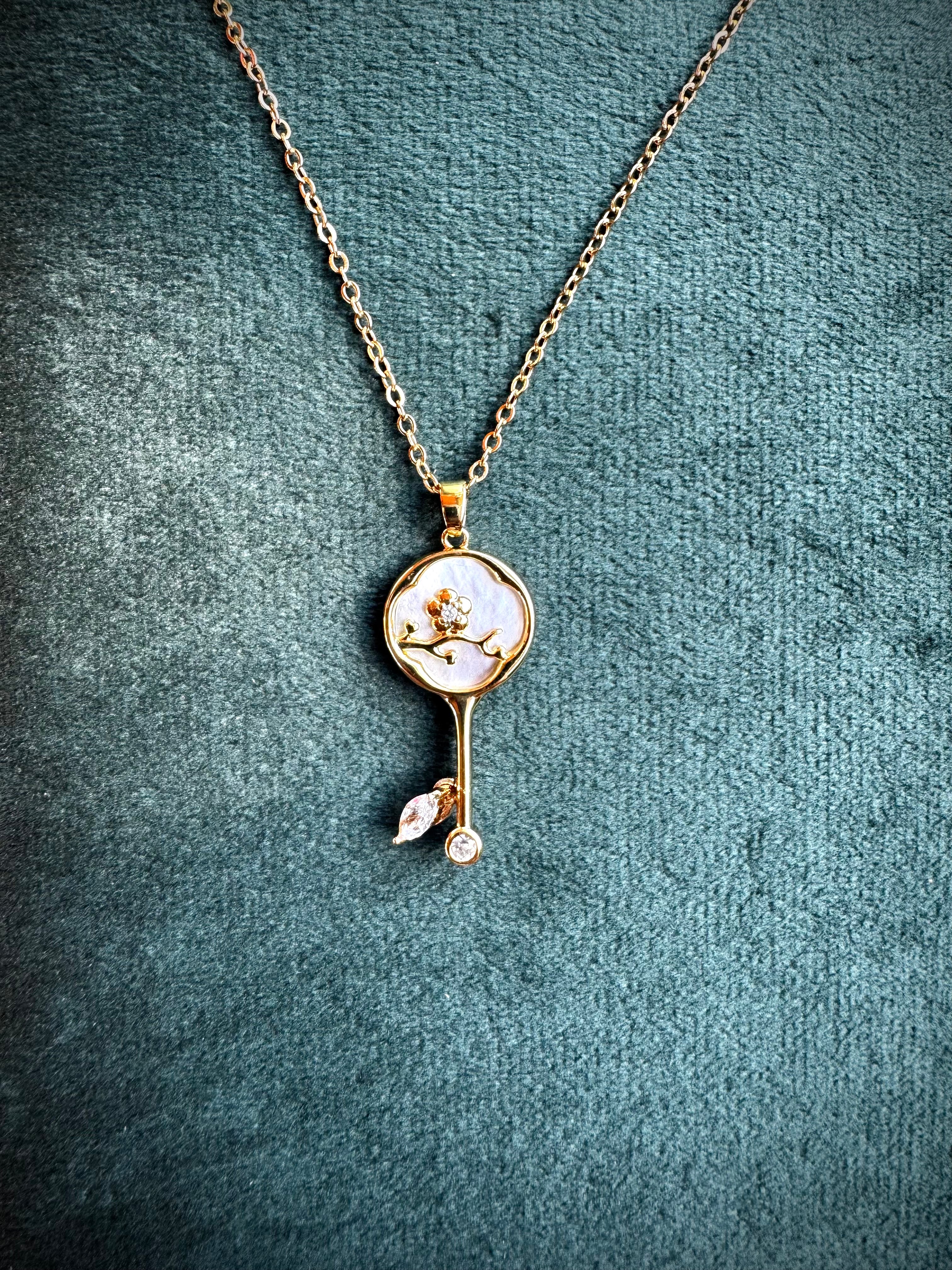 Mother of Pearl Floral Key