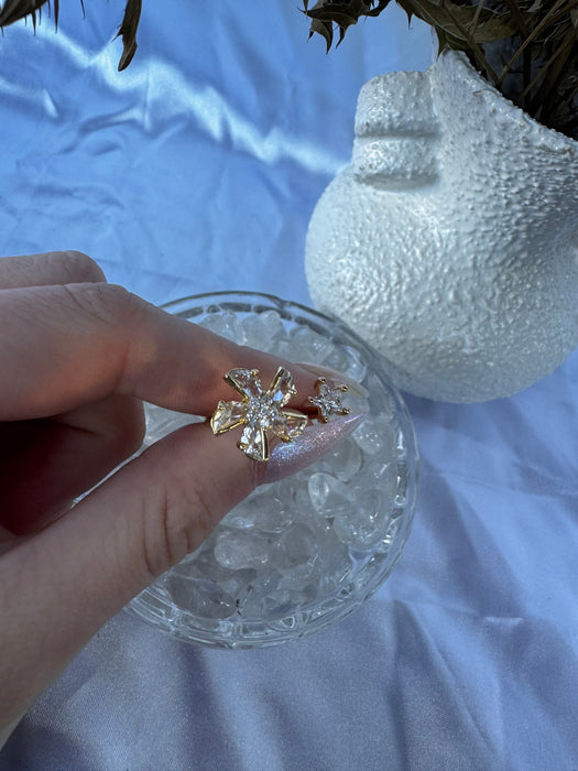 Gold Windmill Fidget Ring