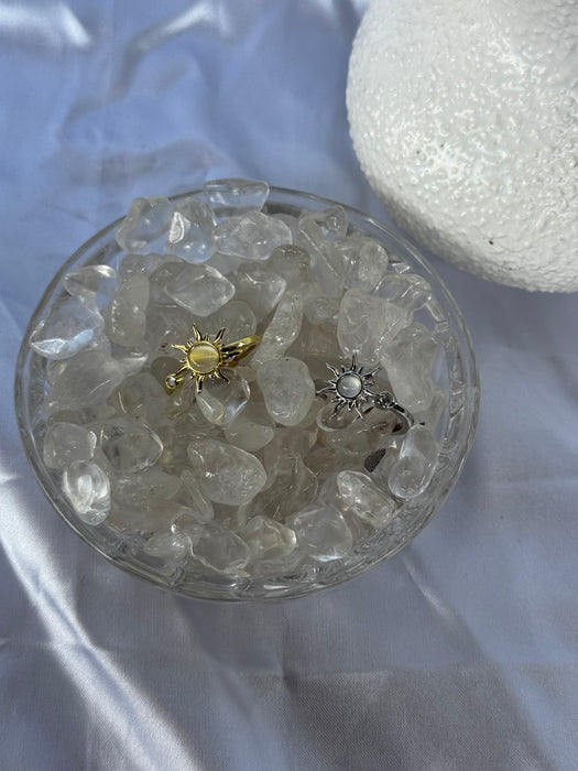 Gold Sun Fidget Ring