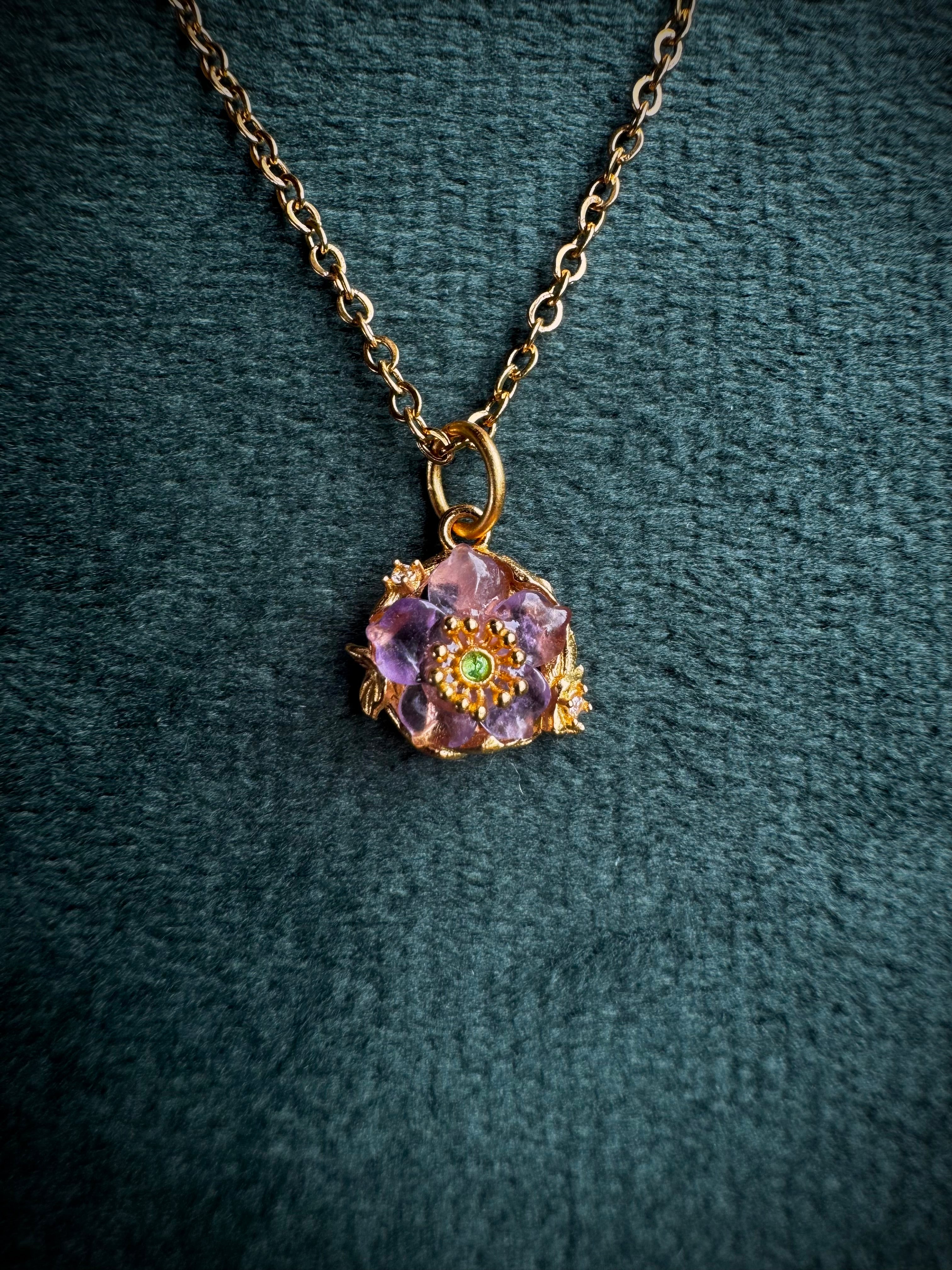 MINI Amethyst Spring Flower