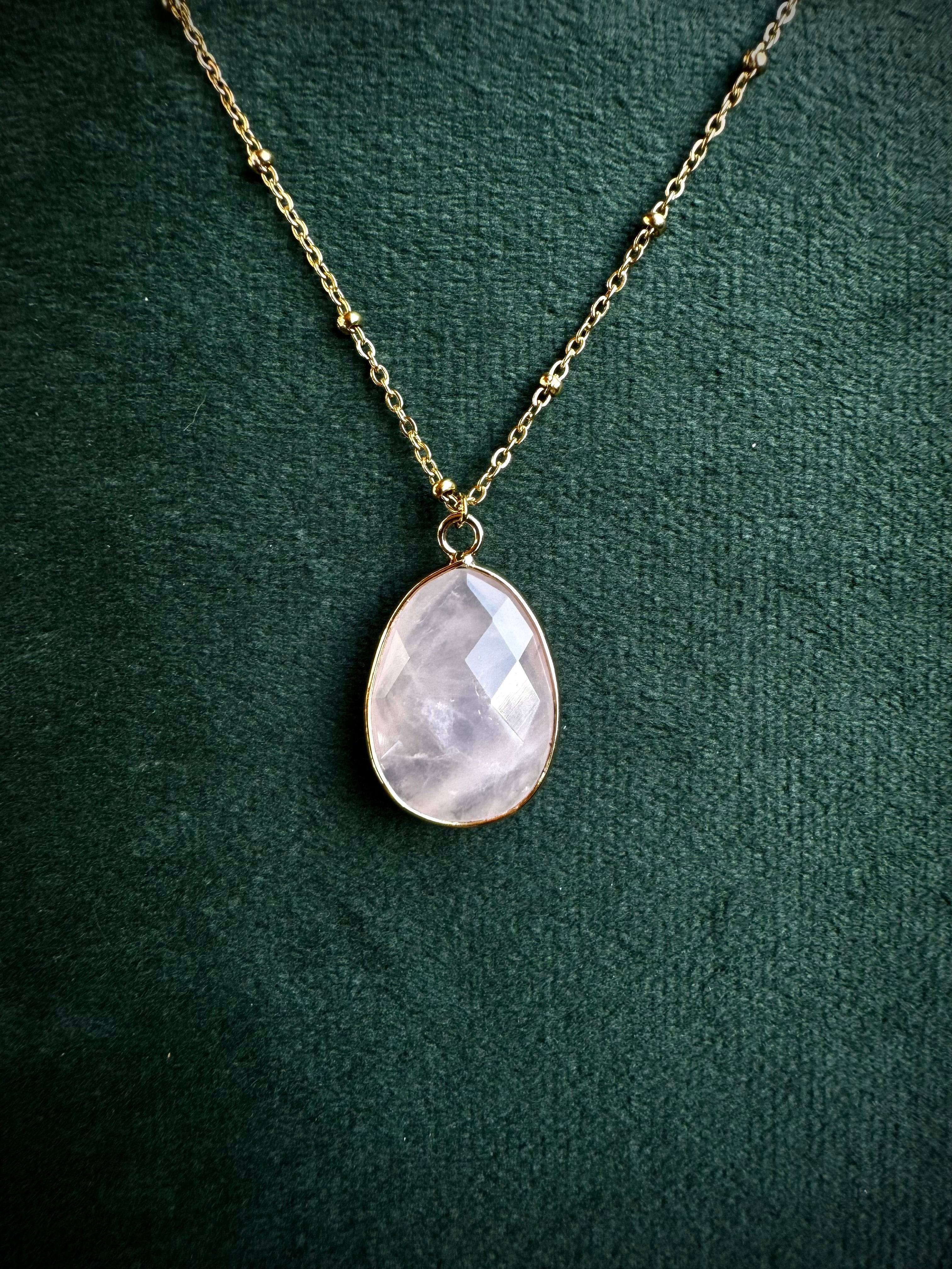 Boho crystal pendants