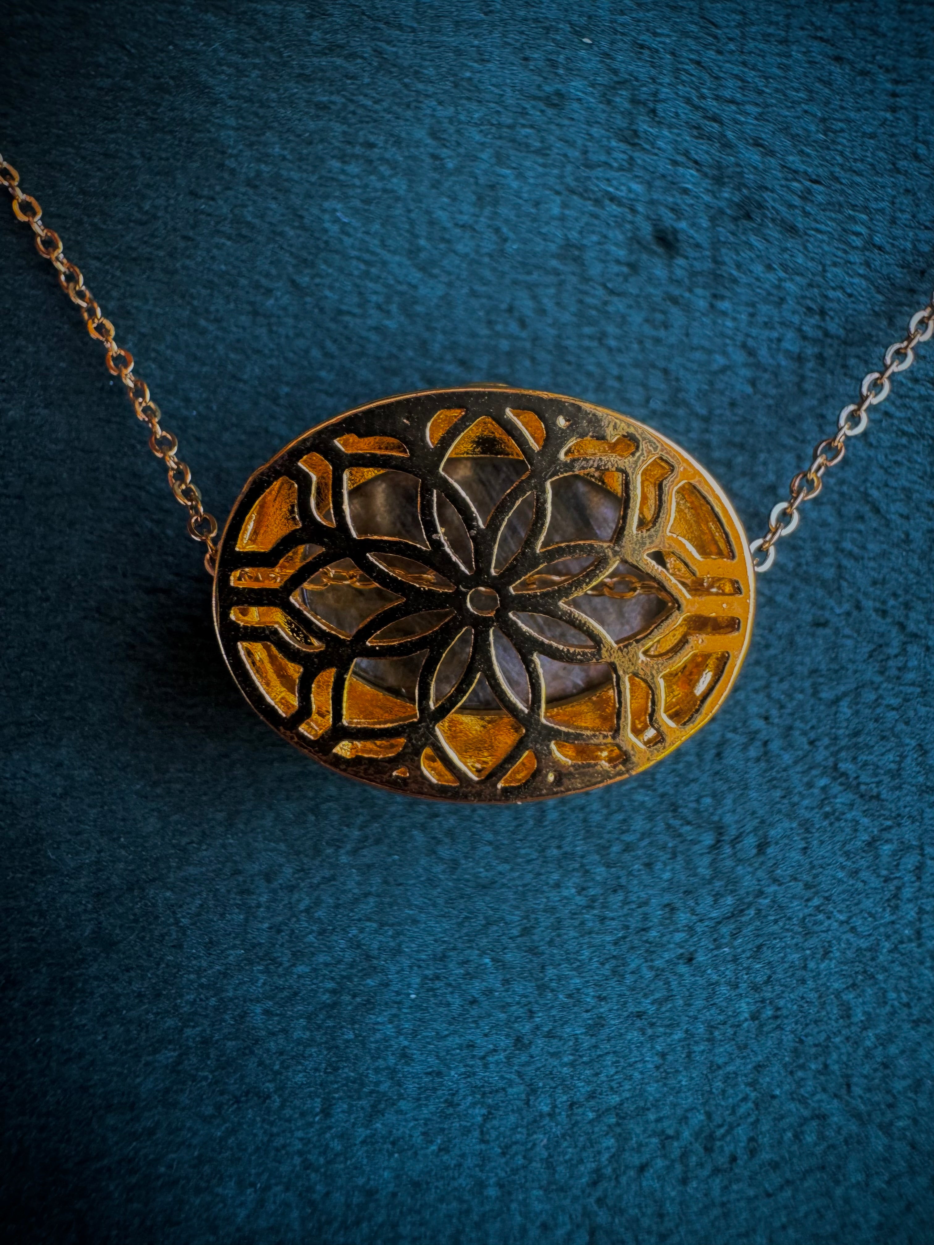 Green Lepidolite Pendant