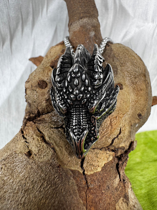 Dragon Head stainless steel Pendant