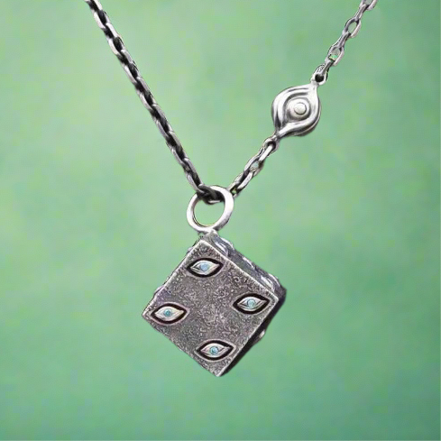 Jiu Jitsu Kaizen Dice Pendant