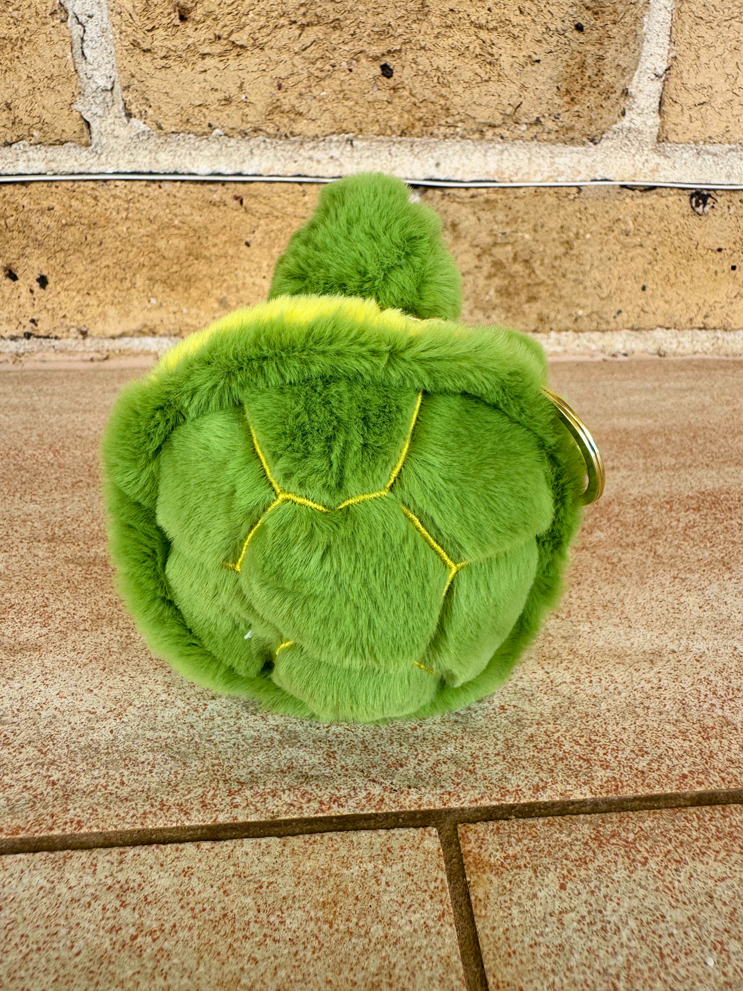 Large Turtle Keychain