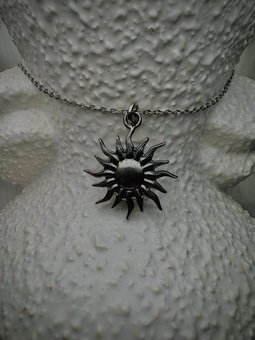 Silver Sun Pendant