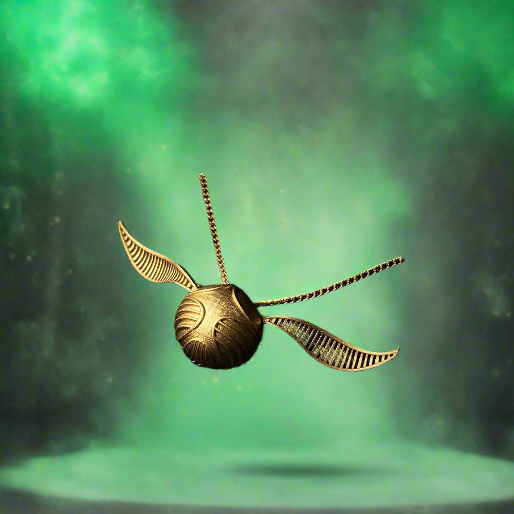 Harry Potter Golden Snitch Charm Necklace