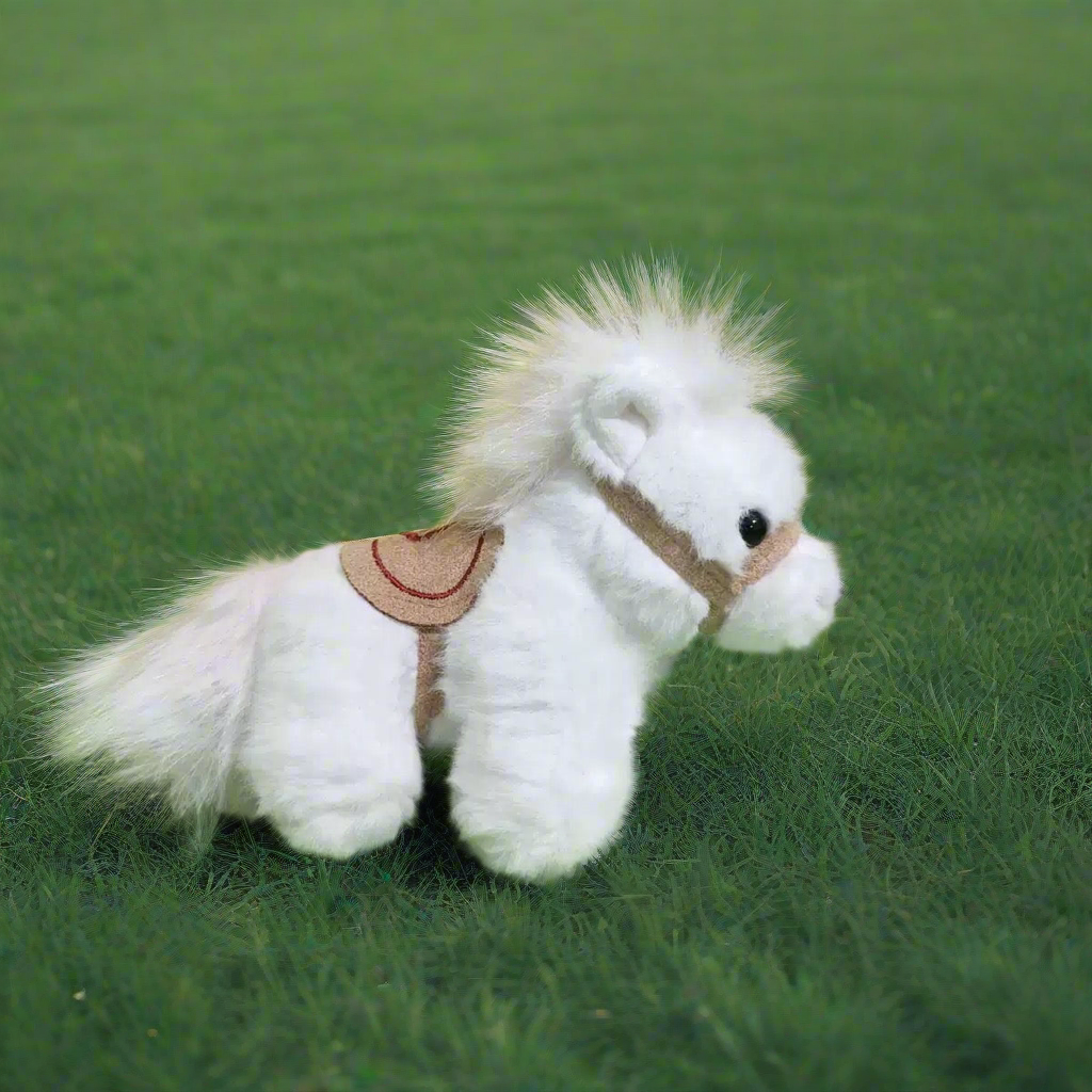 Horse Saddle Plush Keyring