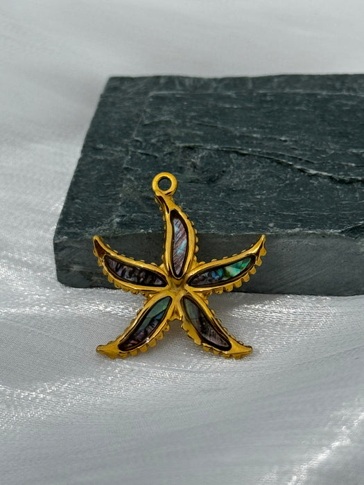 Abalone Star Fish Pendants