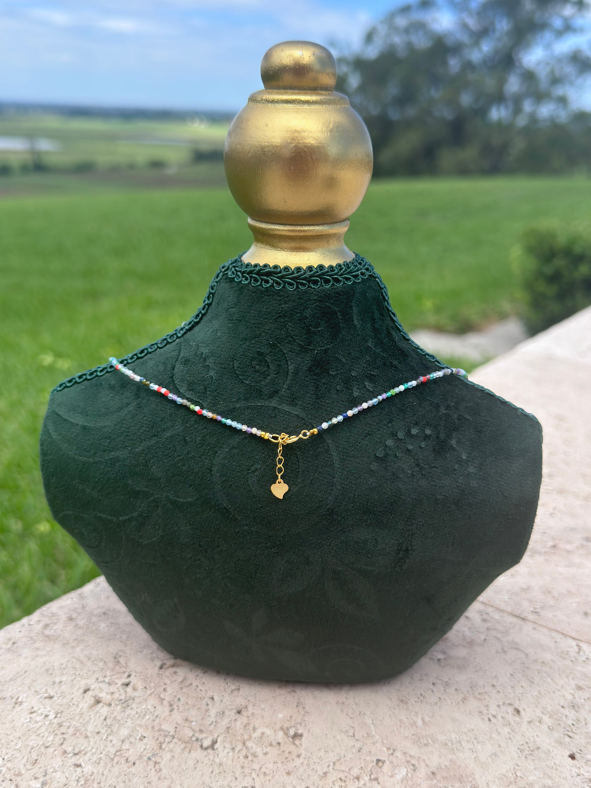 Multi Crystals Necklace