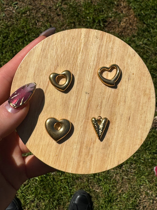 Gold Love Heart pendant